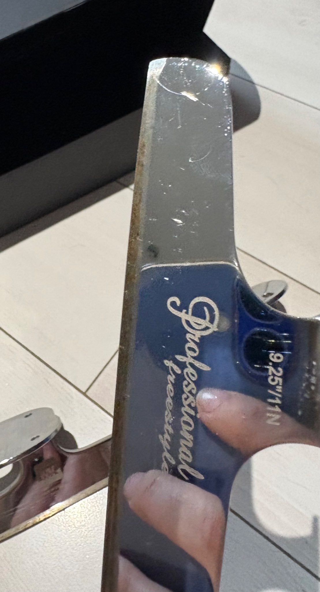 Professional figure skate blades 9.25 inches
