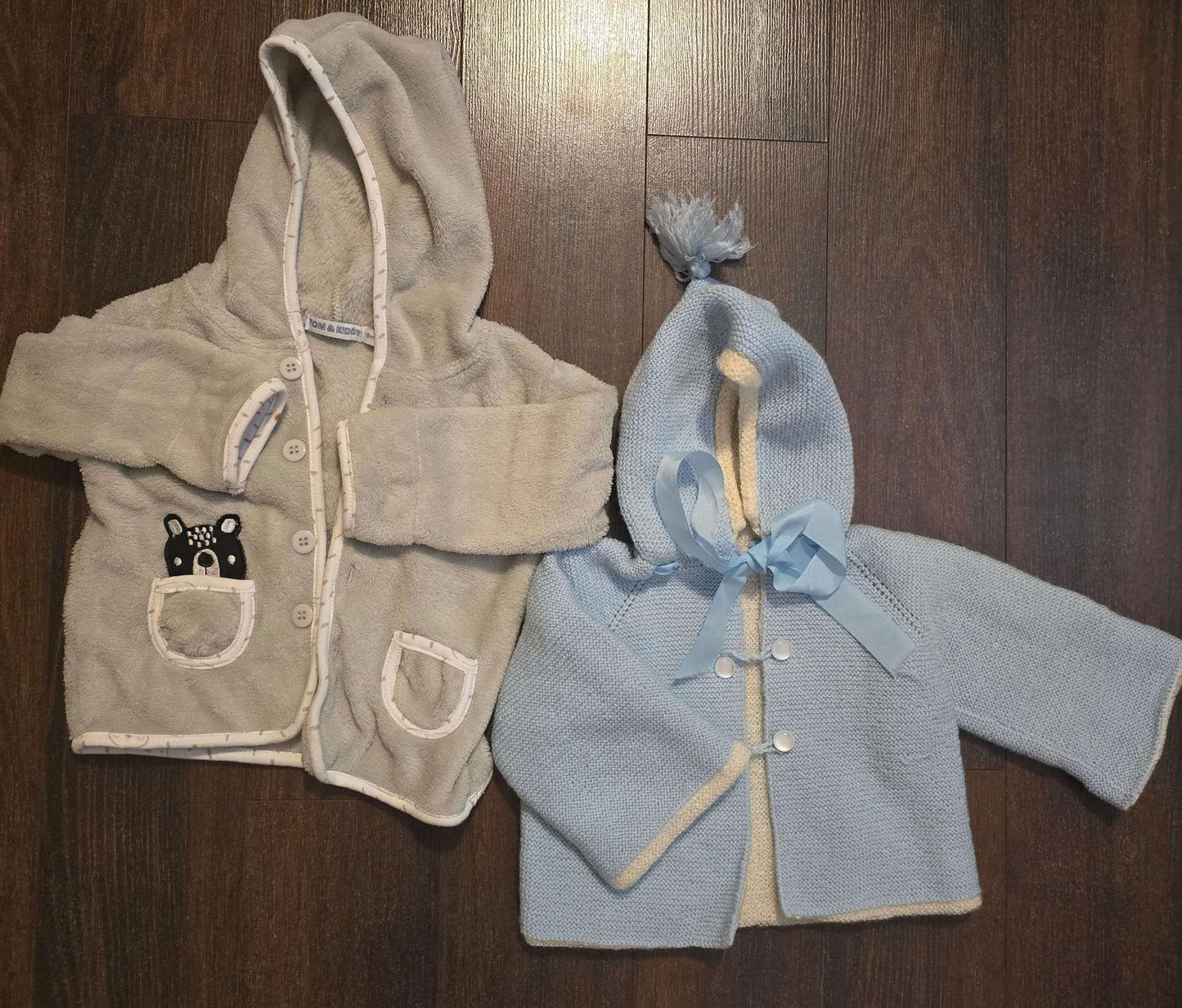 2 cardigans/hoodies size 12-18 months, Kids 18 Month (12-18M)