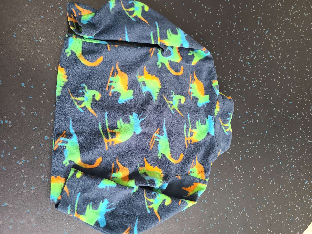 Half zip Dino fleece, Kids 3T