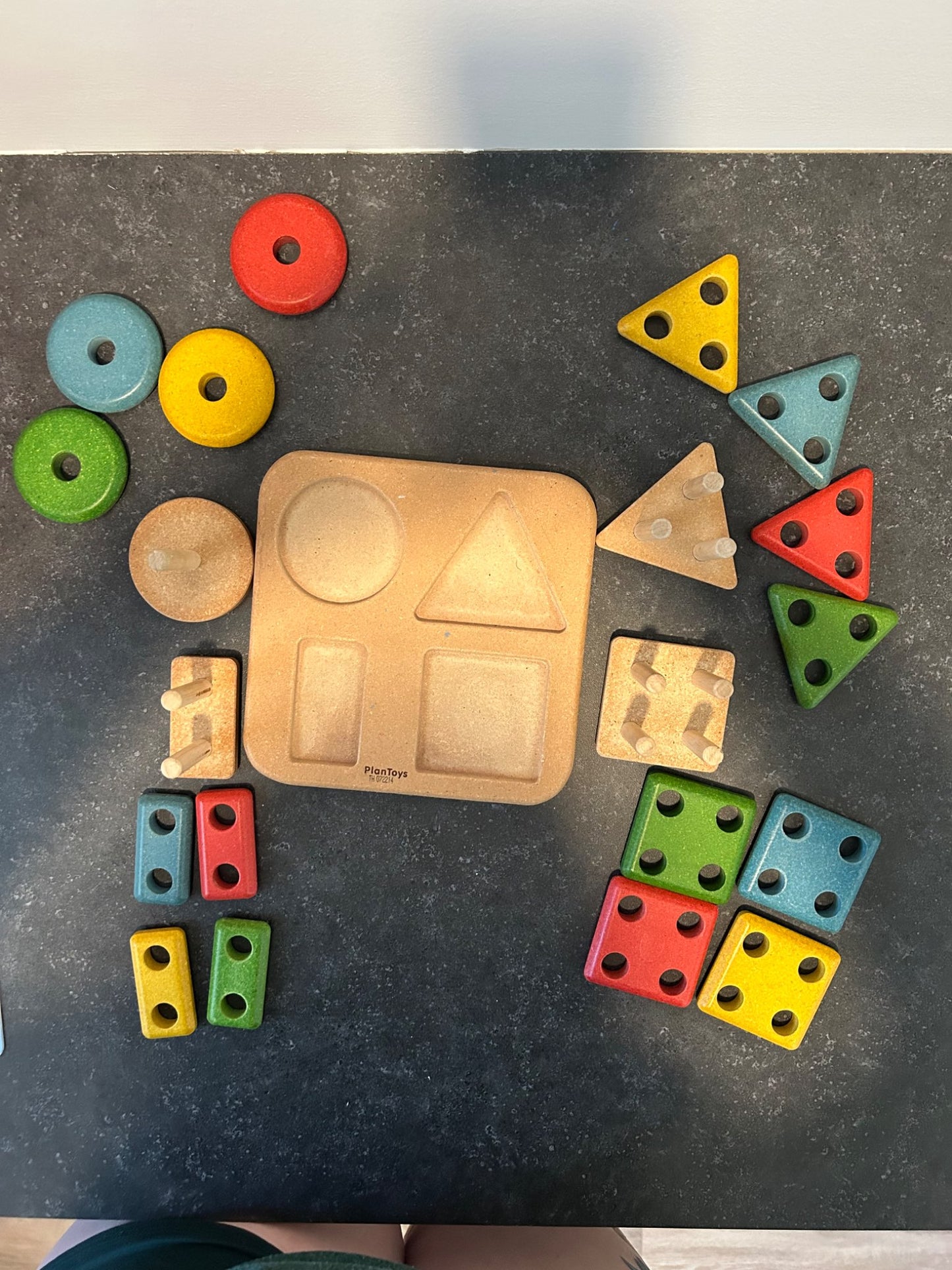 Plan Toys Wooden Shape Sorter Puzzle