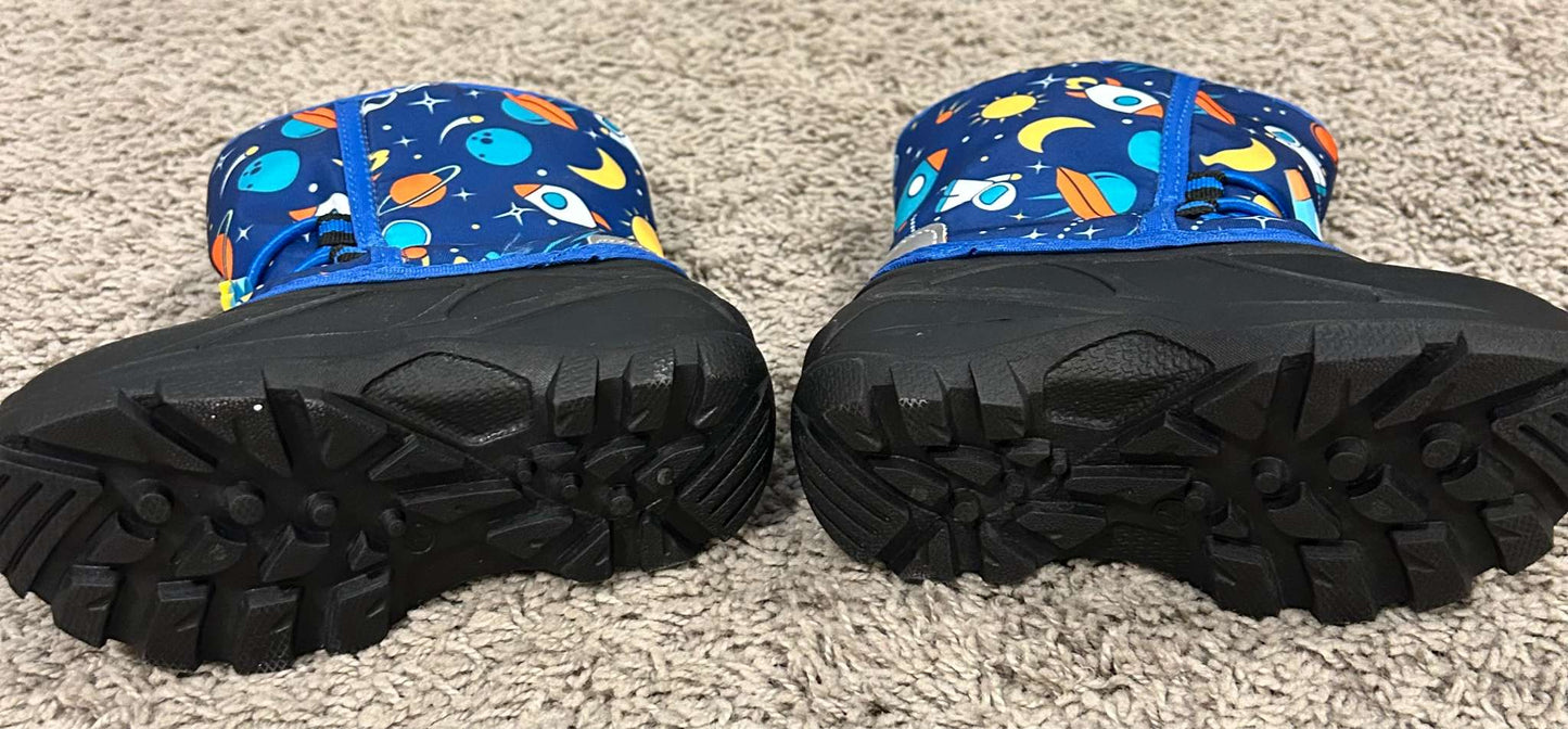 George Snow boots - SPACE (Size - 7), Shoes 7 (Walkers:12-24 mth)