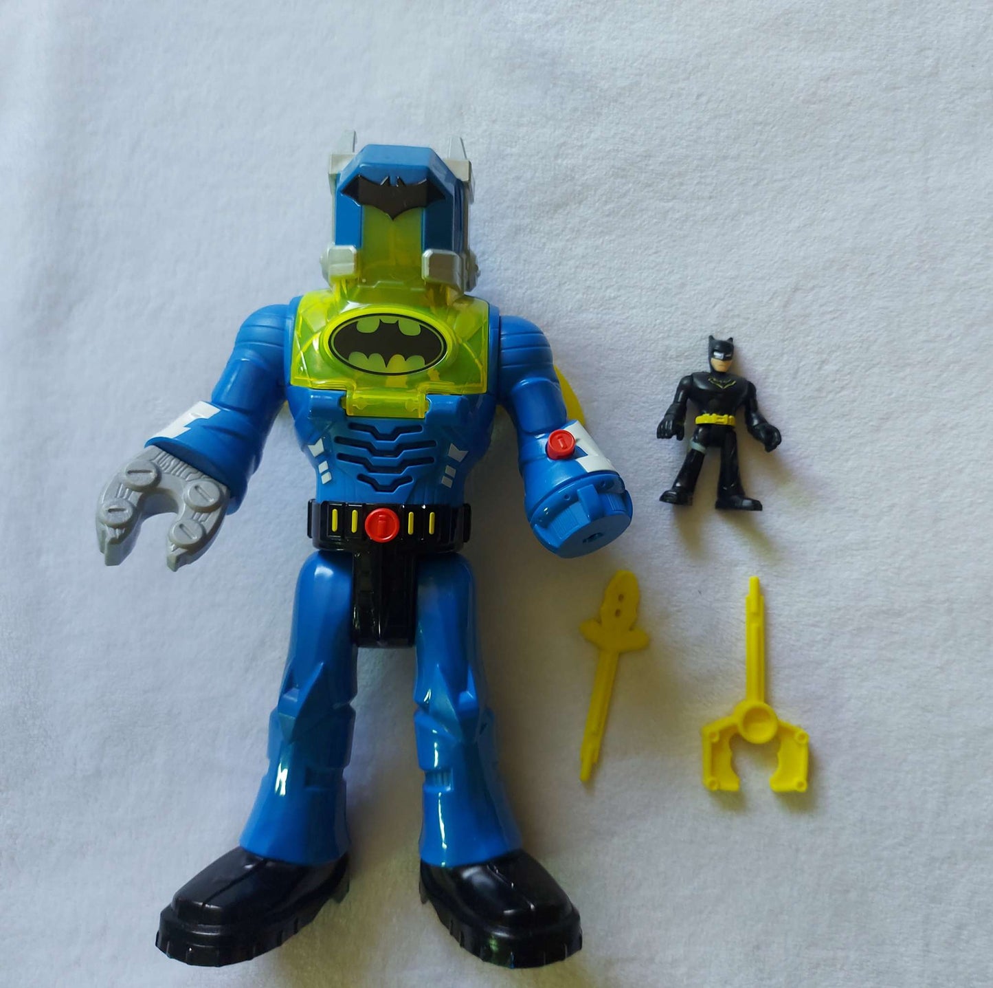 Batman robot with lights and sound + batmobile