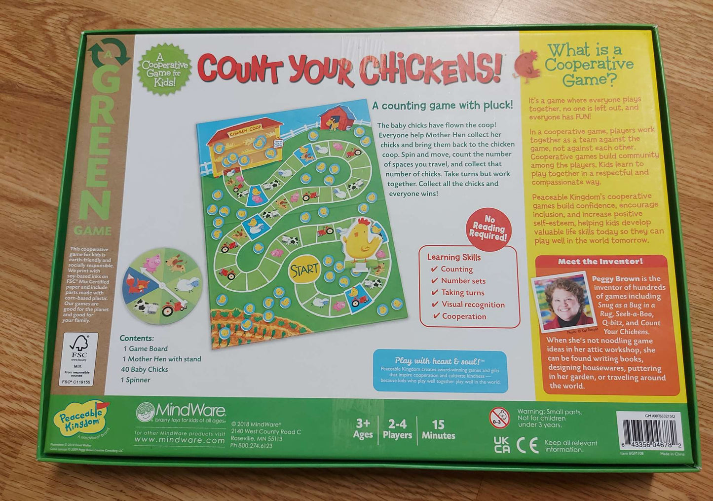 Count your chickens Board game