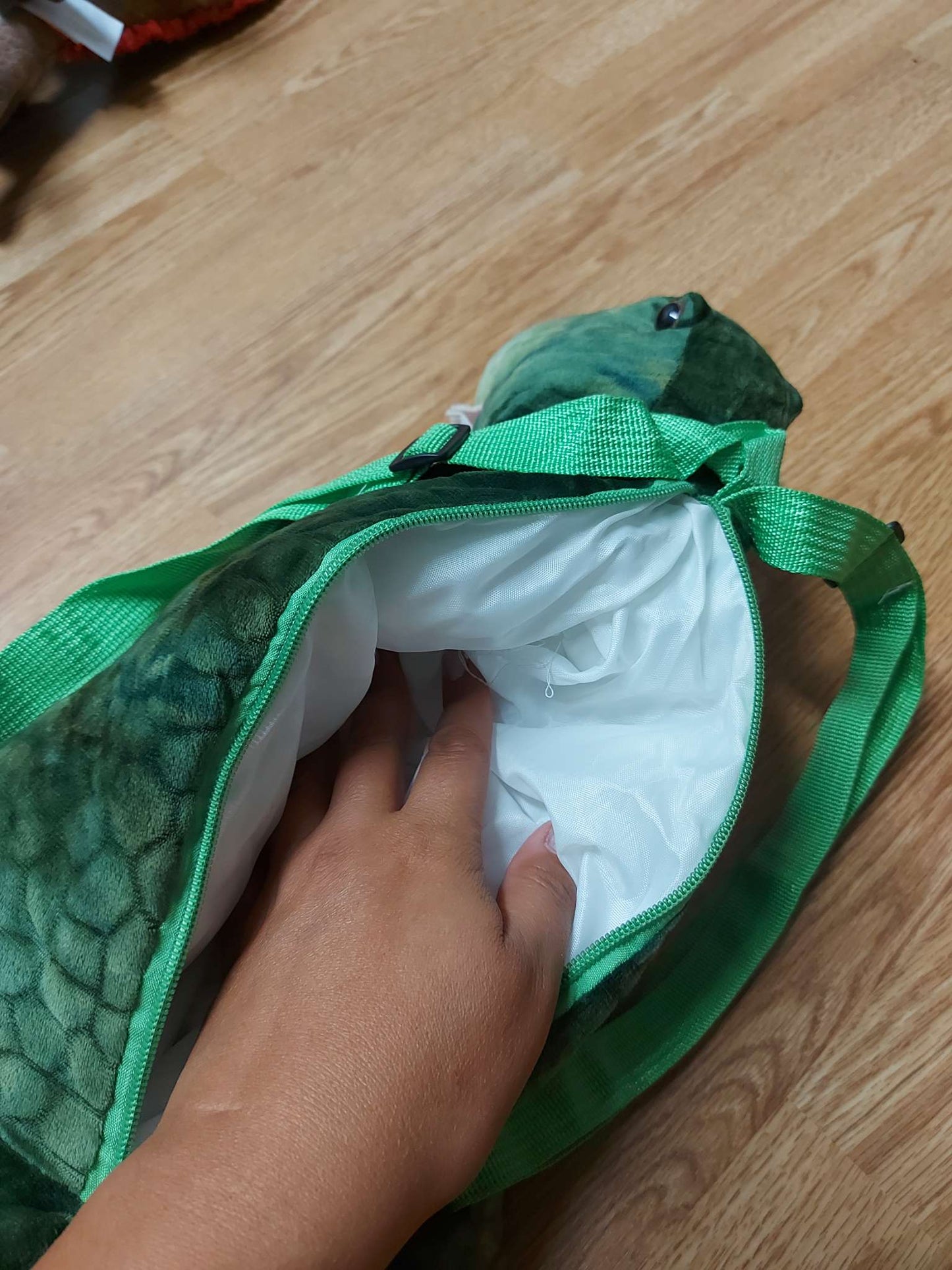 Dinosaur Toddler Backpack/ Stuffed animal