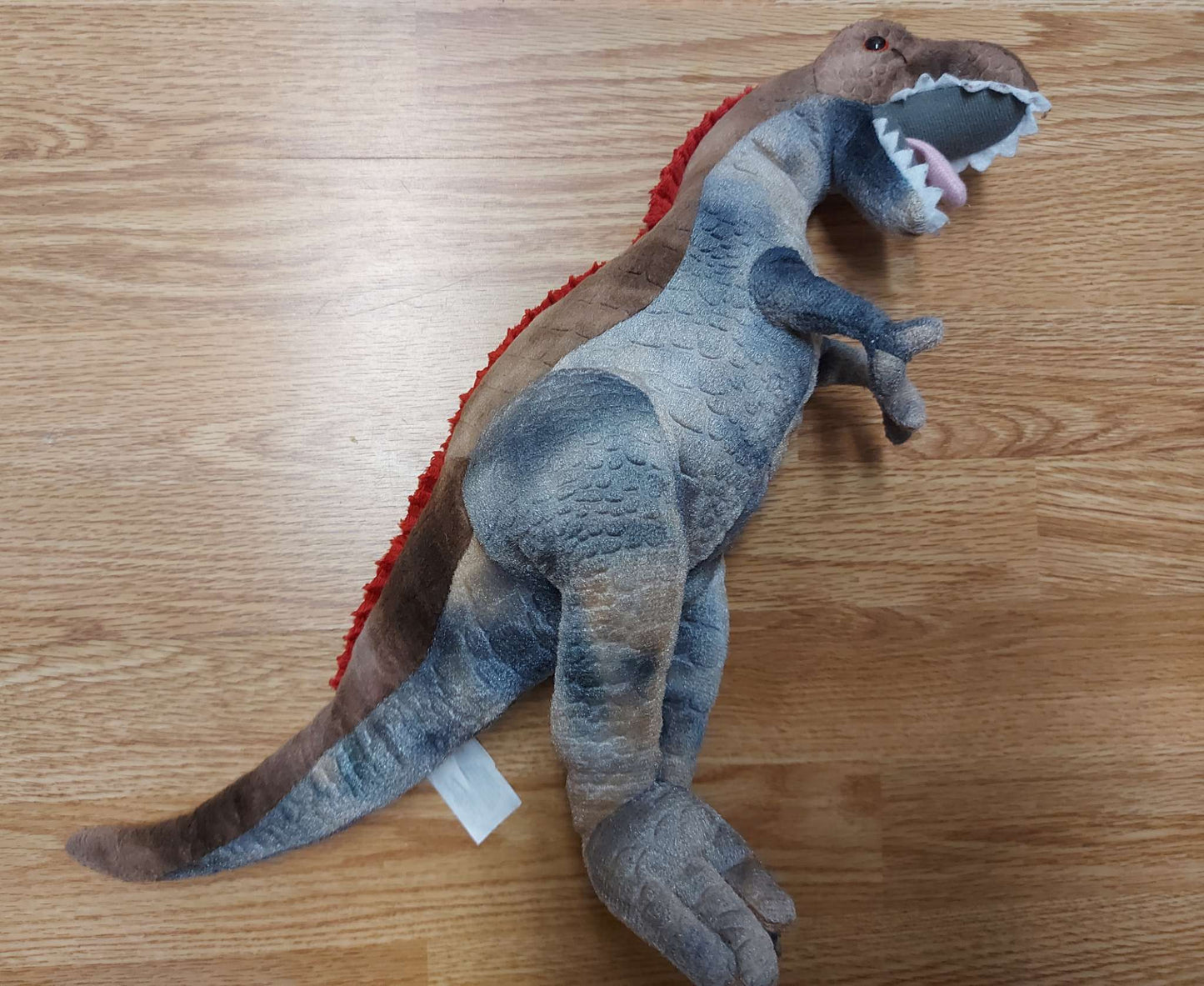 Lot of 2 dinosaurs stuffed animals