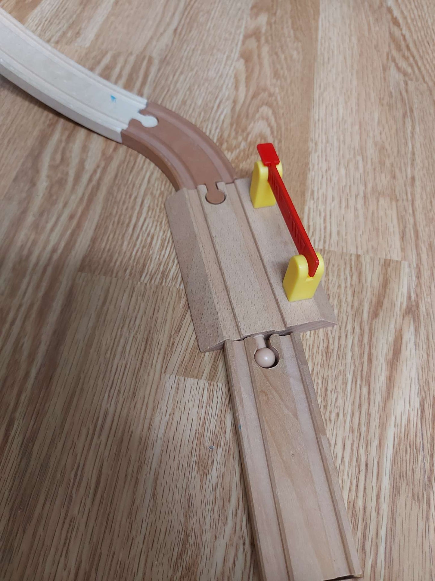 Wooden train set