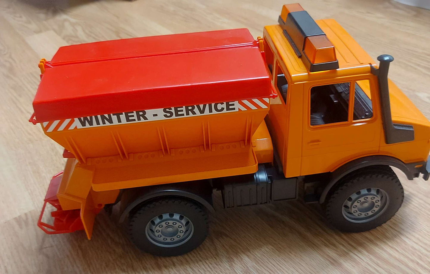 Orange Plow Truck