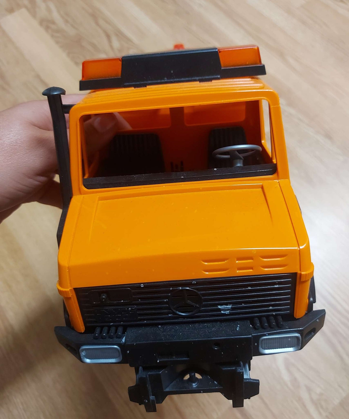 Orange Plow Truck