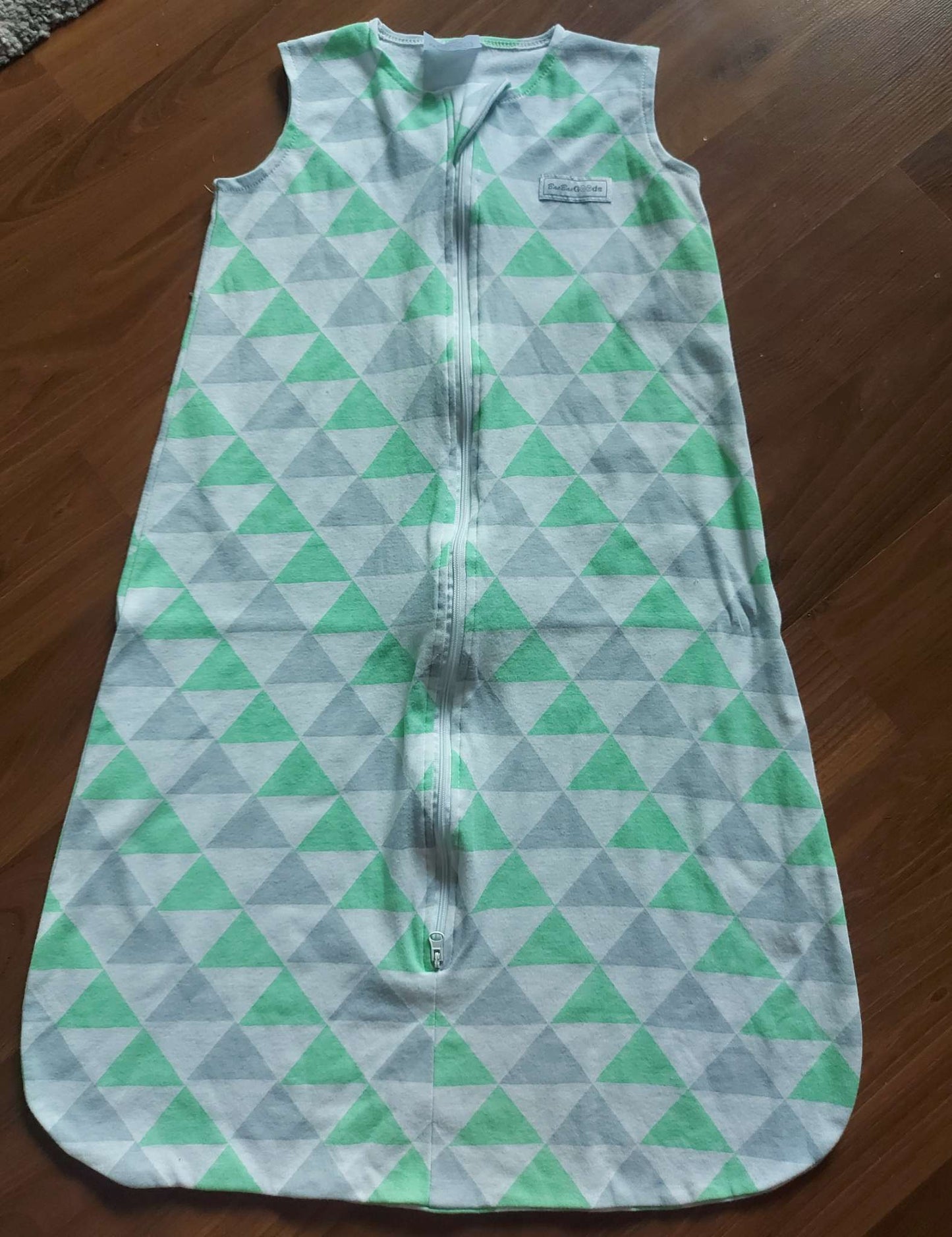 BaeBae Goods - Lot of 2 cotton sleep sacks - Size 12-18 months, 12-18 Months (Large)