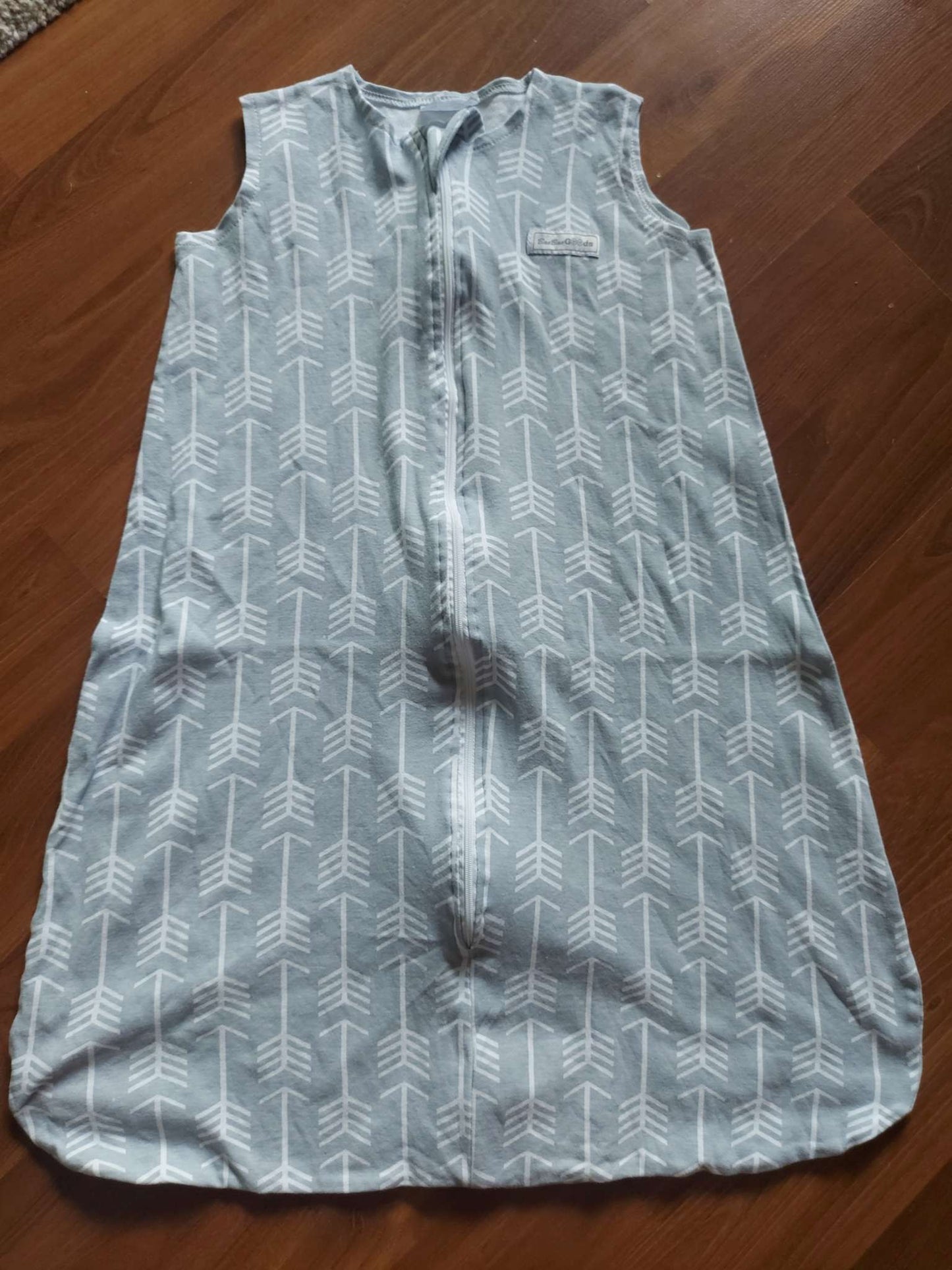 BaeBae Goods - Lot of 2 cotton sleep sacks - Size 12-18 months, 12-18 Months (Large)