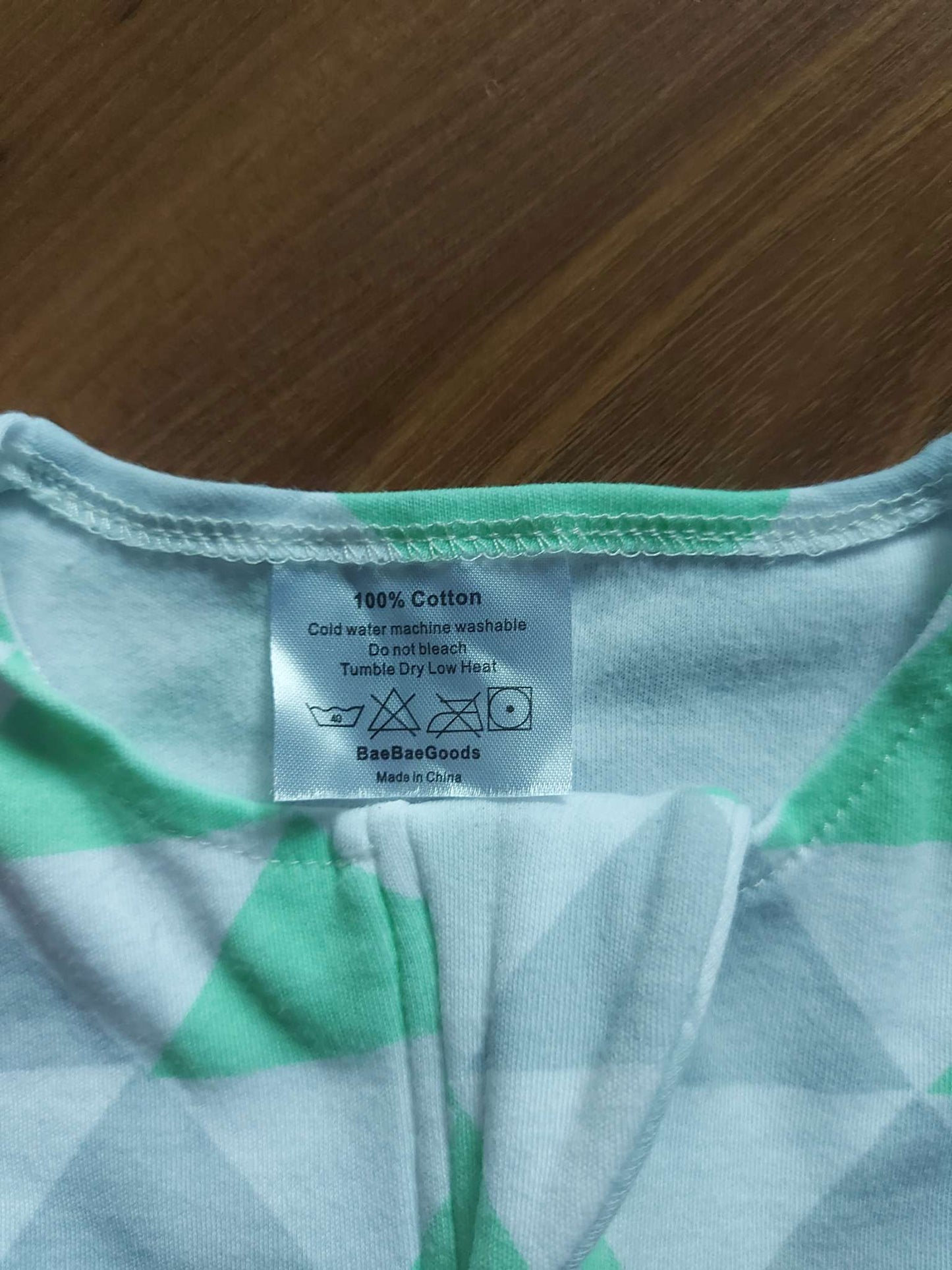 BaeBae Goods - Lot of 2 cotton sleep sacks - Size 12-18 months, 12-18 Months (Large)