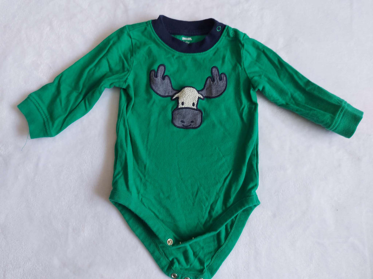 Lot of 2 long sleeve onesies, Kids 9 Month (6-9M)