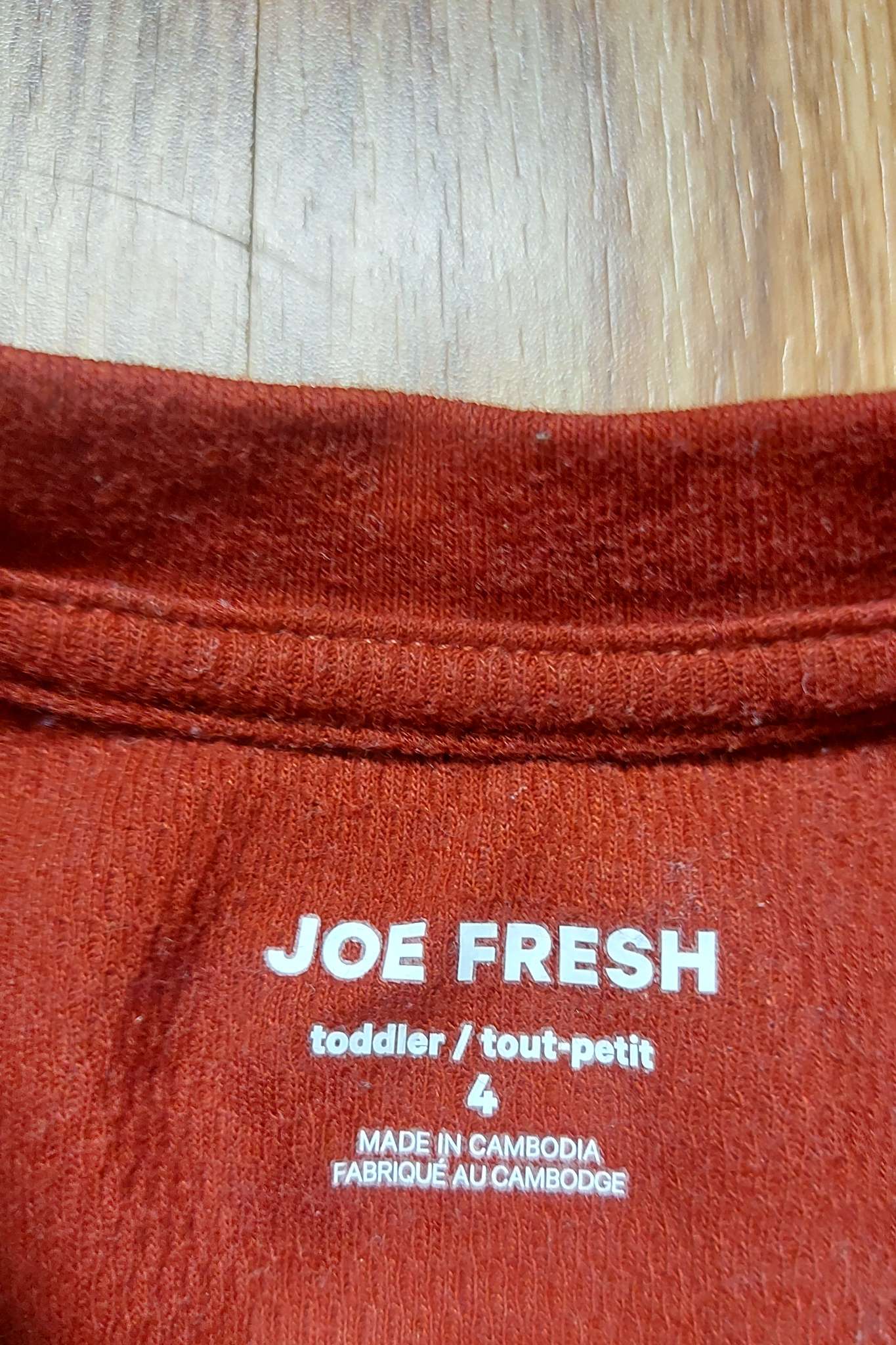 2 long sleeve tshirts - Joe Fresh - size 4T, Kids 4/4T