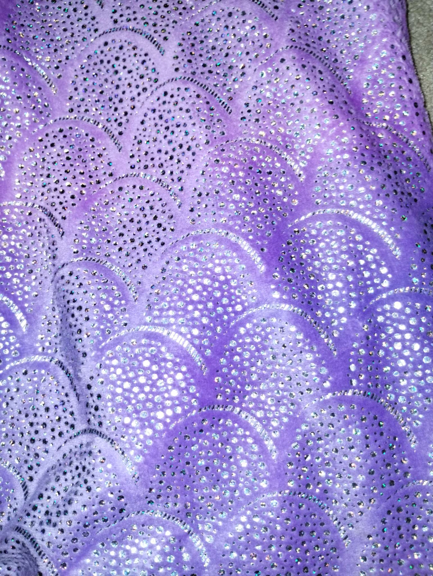 Mermaid tail blanket