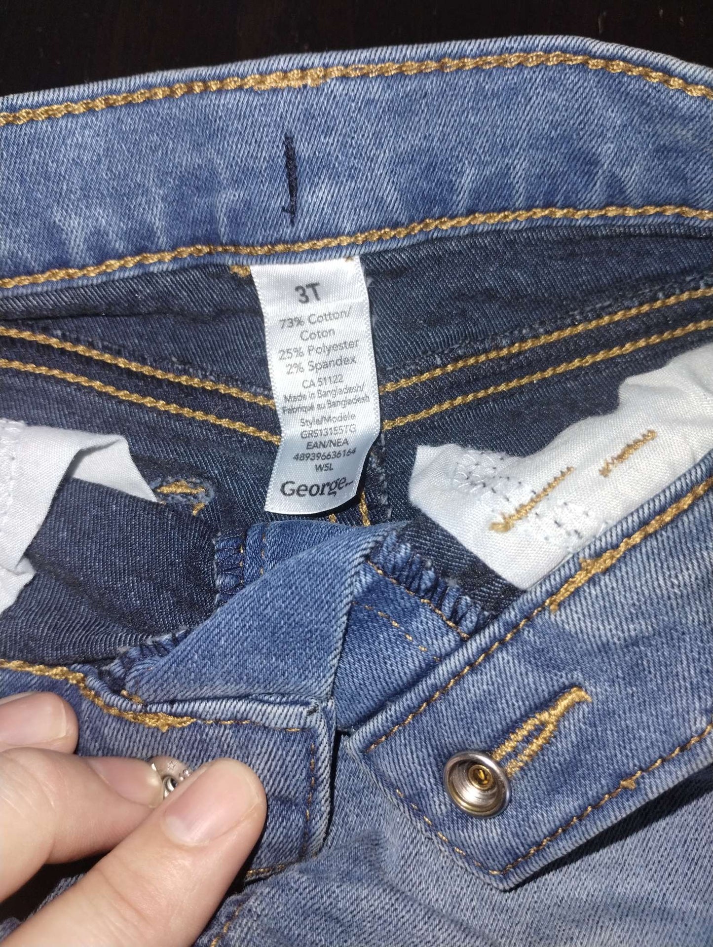 3T jean jacket and jean shorts, Kids 3T