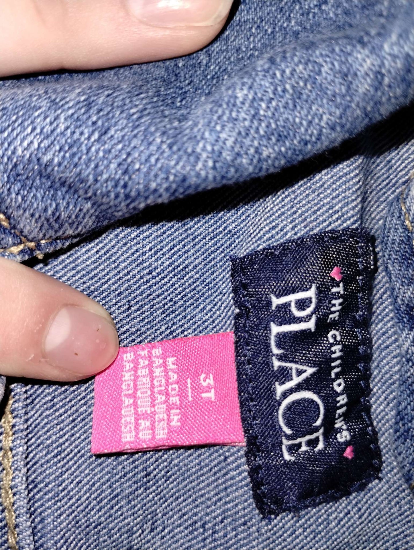 3T jean jacket and jean shorts, Kids 3T