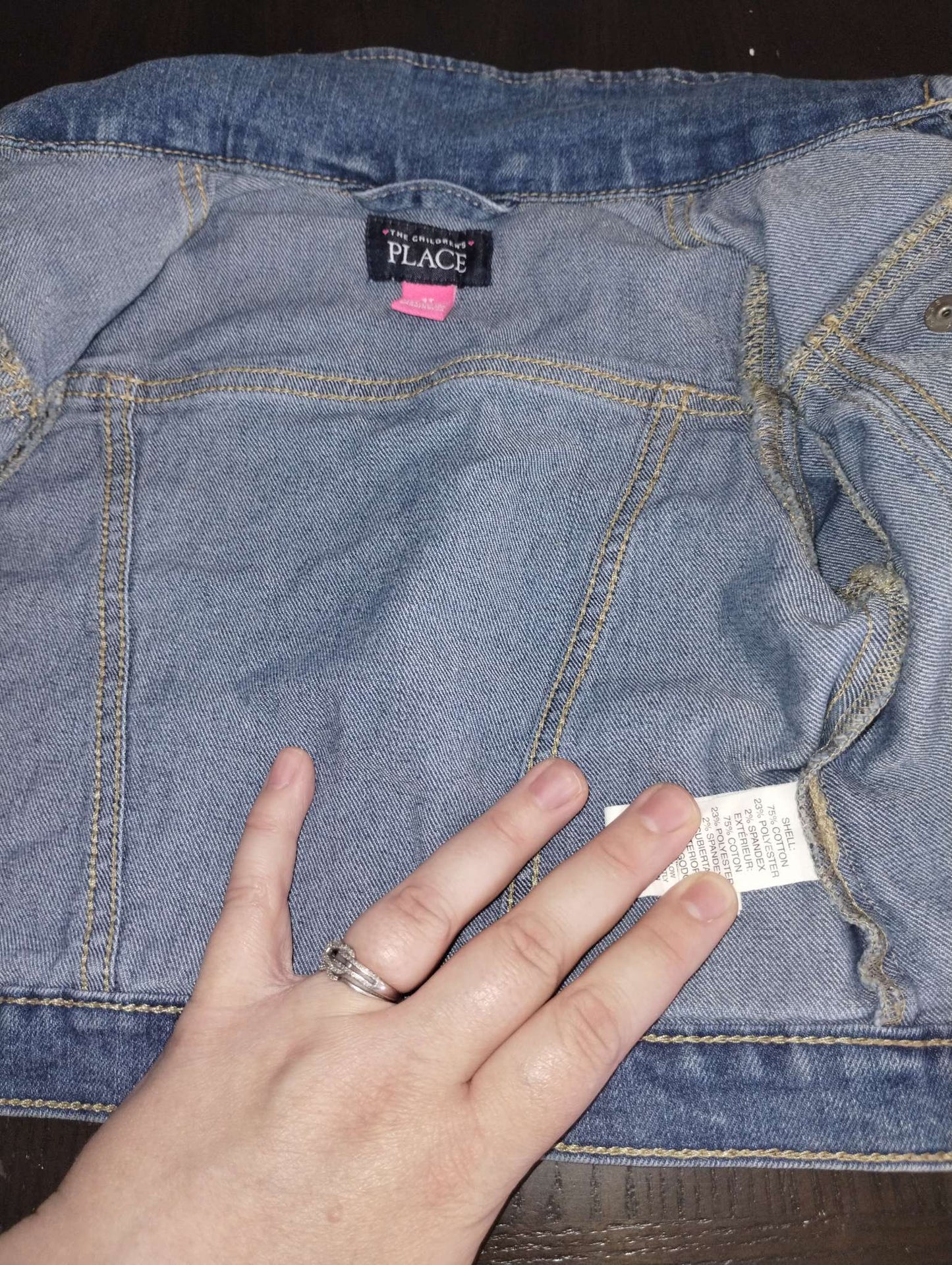 3T jean jacket and jean shorts, Kids 3T