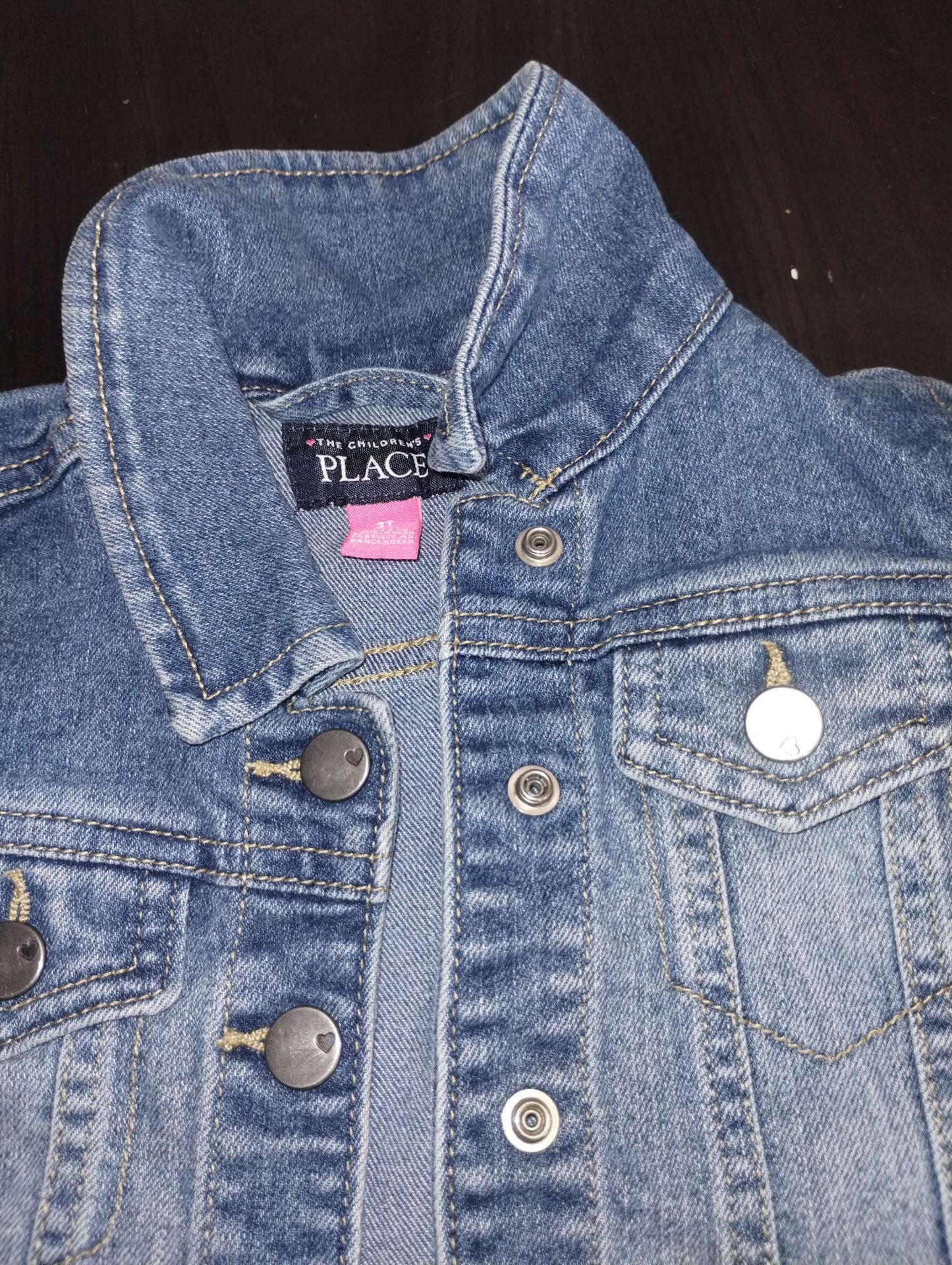 3T jean jacket and jean shorts, Kids 3T