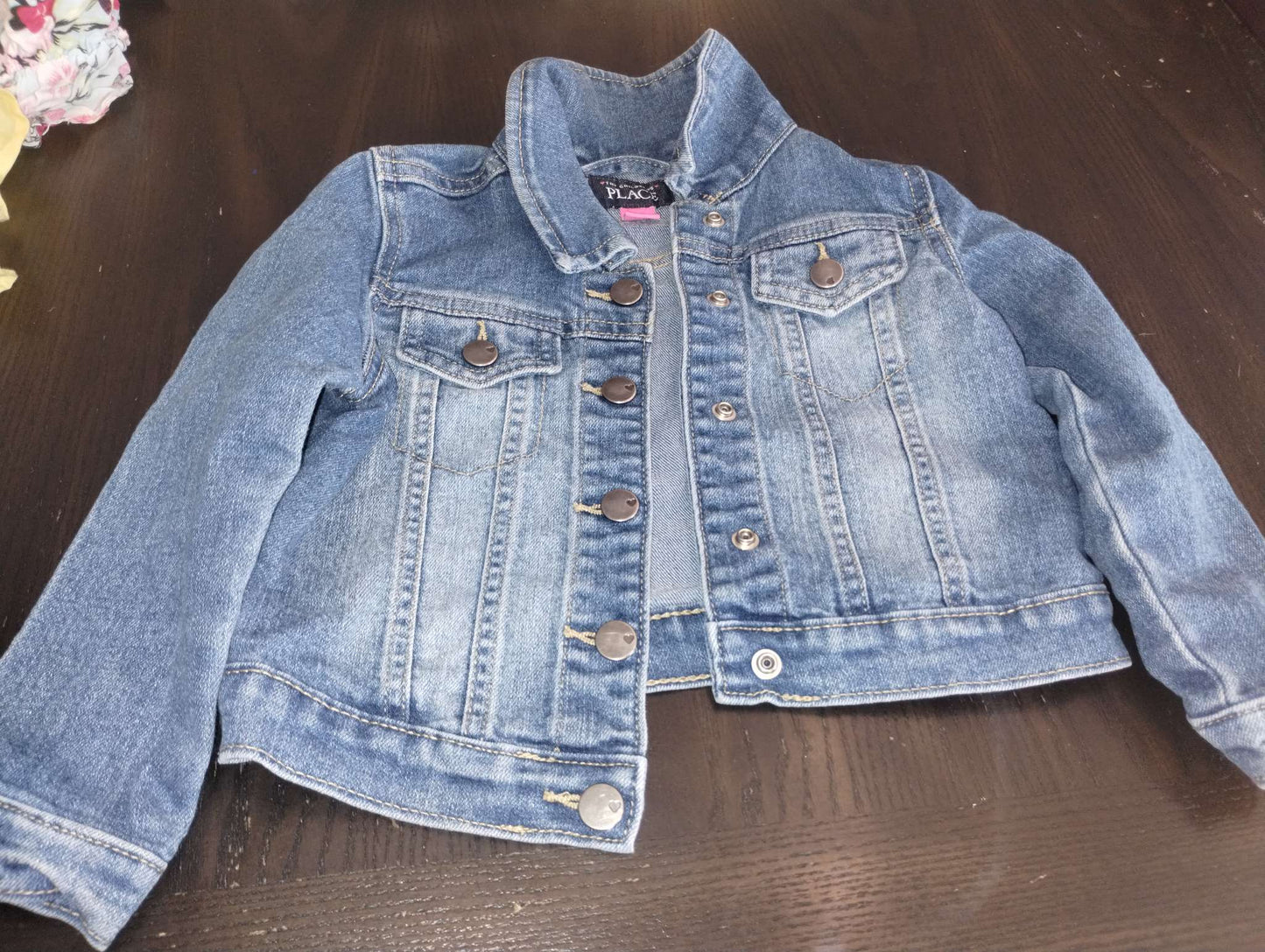 3T jean jacket and jean shorts, Kids 3T