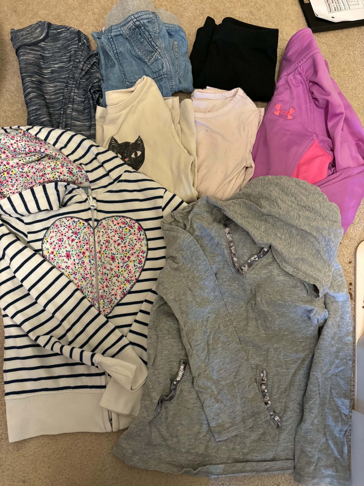 Long sleeve tops, zip up hoodies and pants, Kids 5/5T
