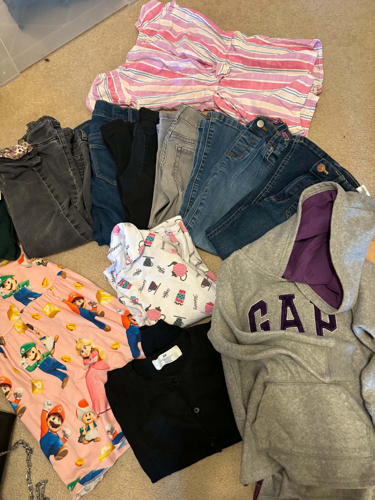 Mixed Girl's Clothing Bundle, Kids 6/6X
