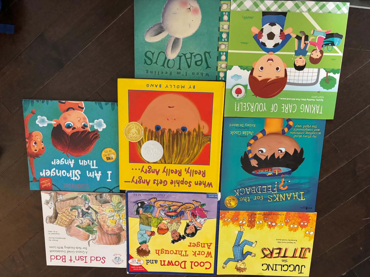 Kids Feelings and Wellbeing picture books