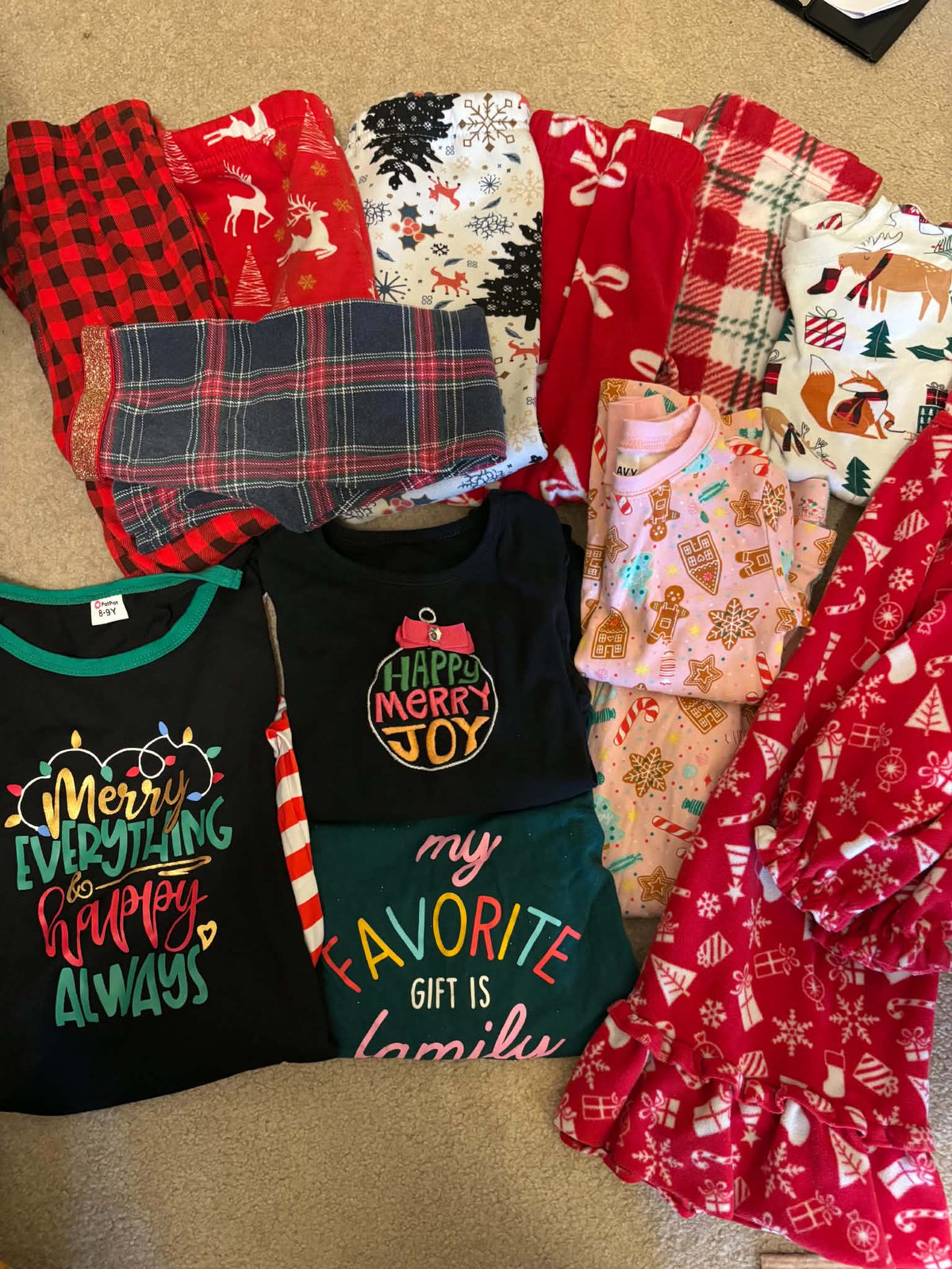 Christmas clothing lot, Kids 5/5T