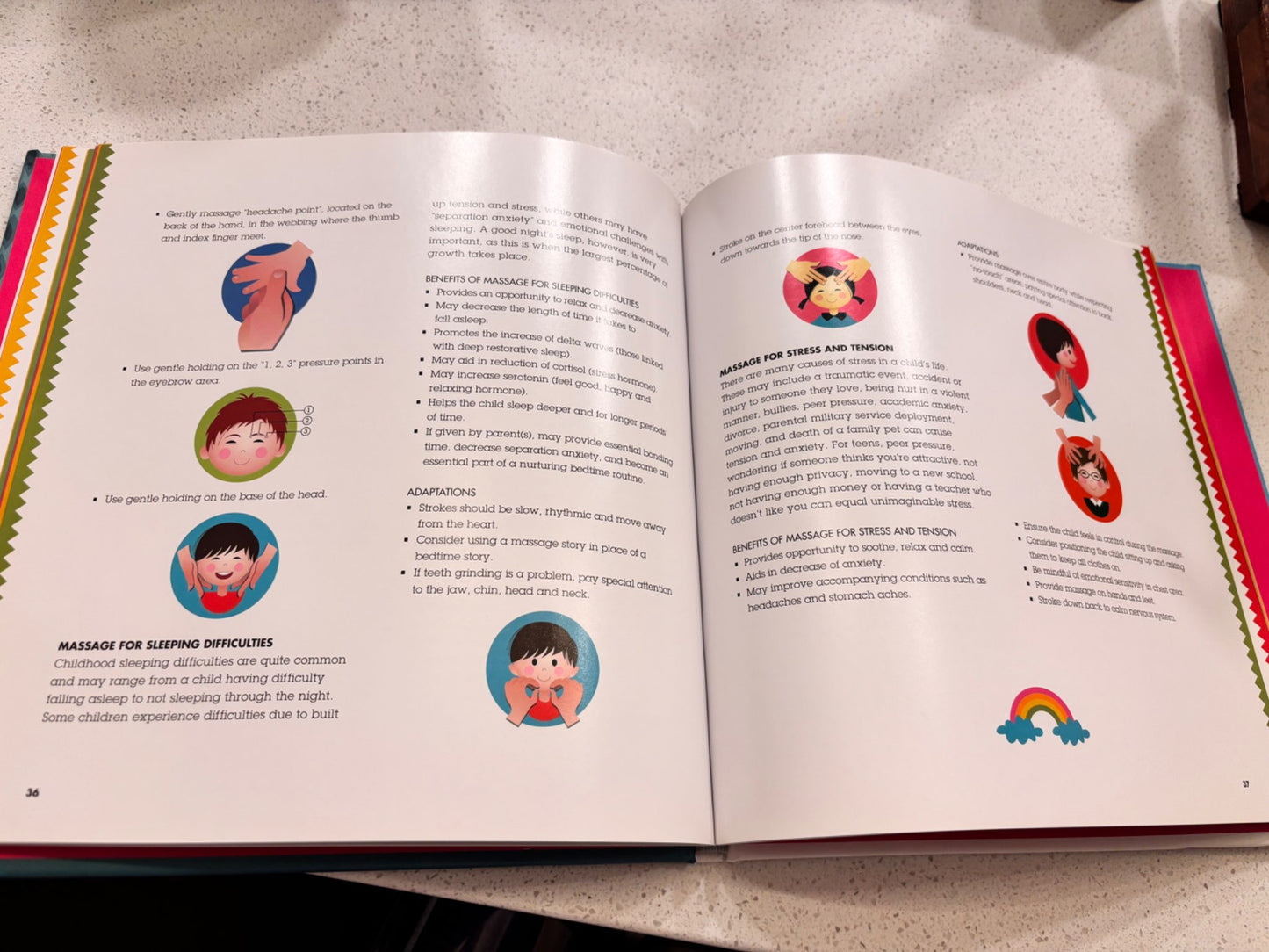 Massage for kids book