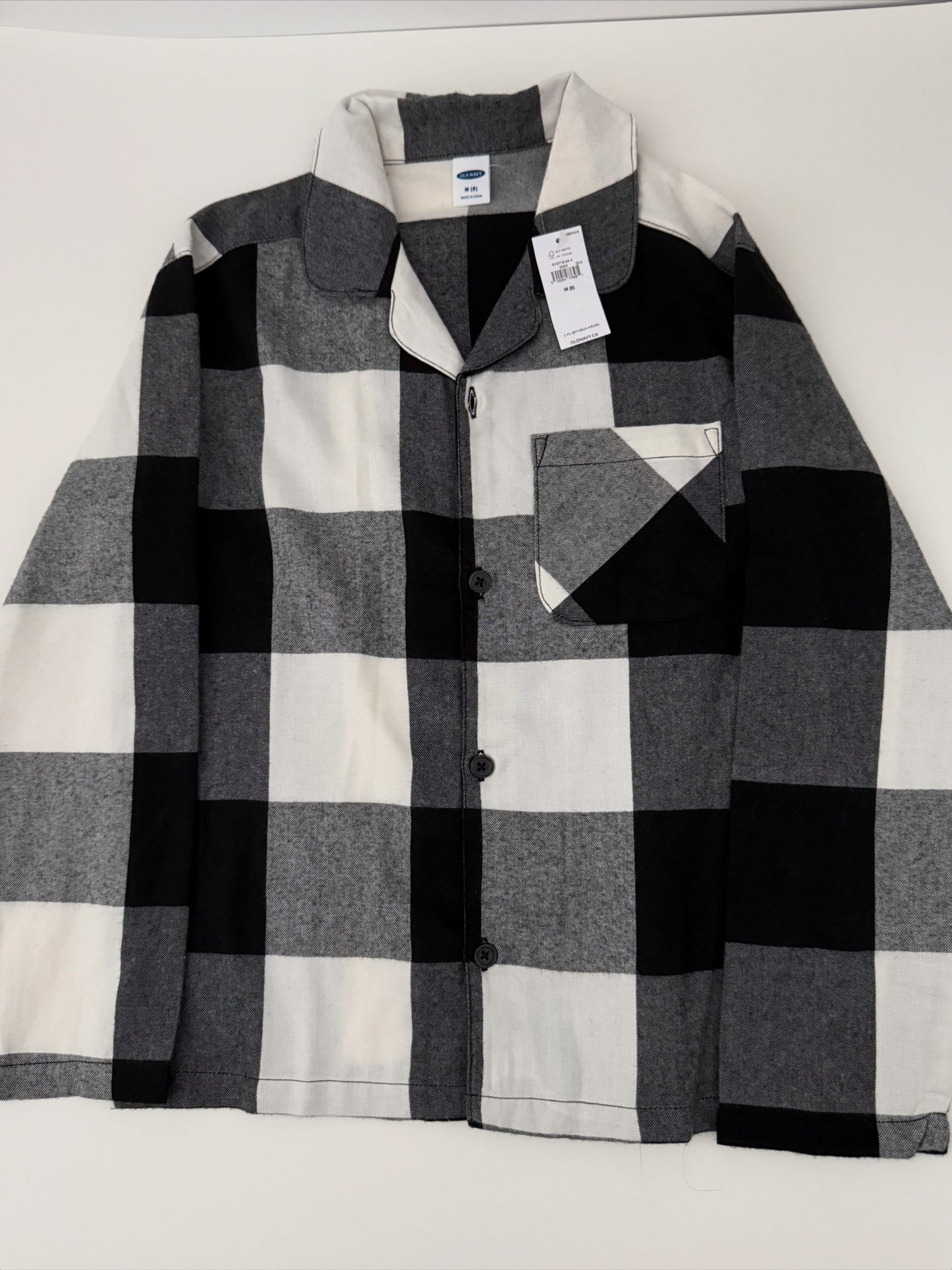BNWT Flannel shirt , Kids 7 & 8
