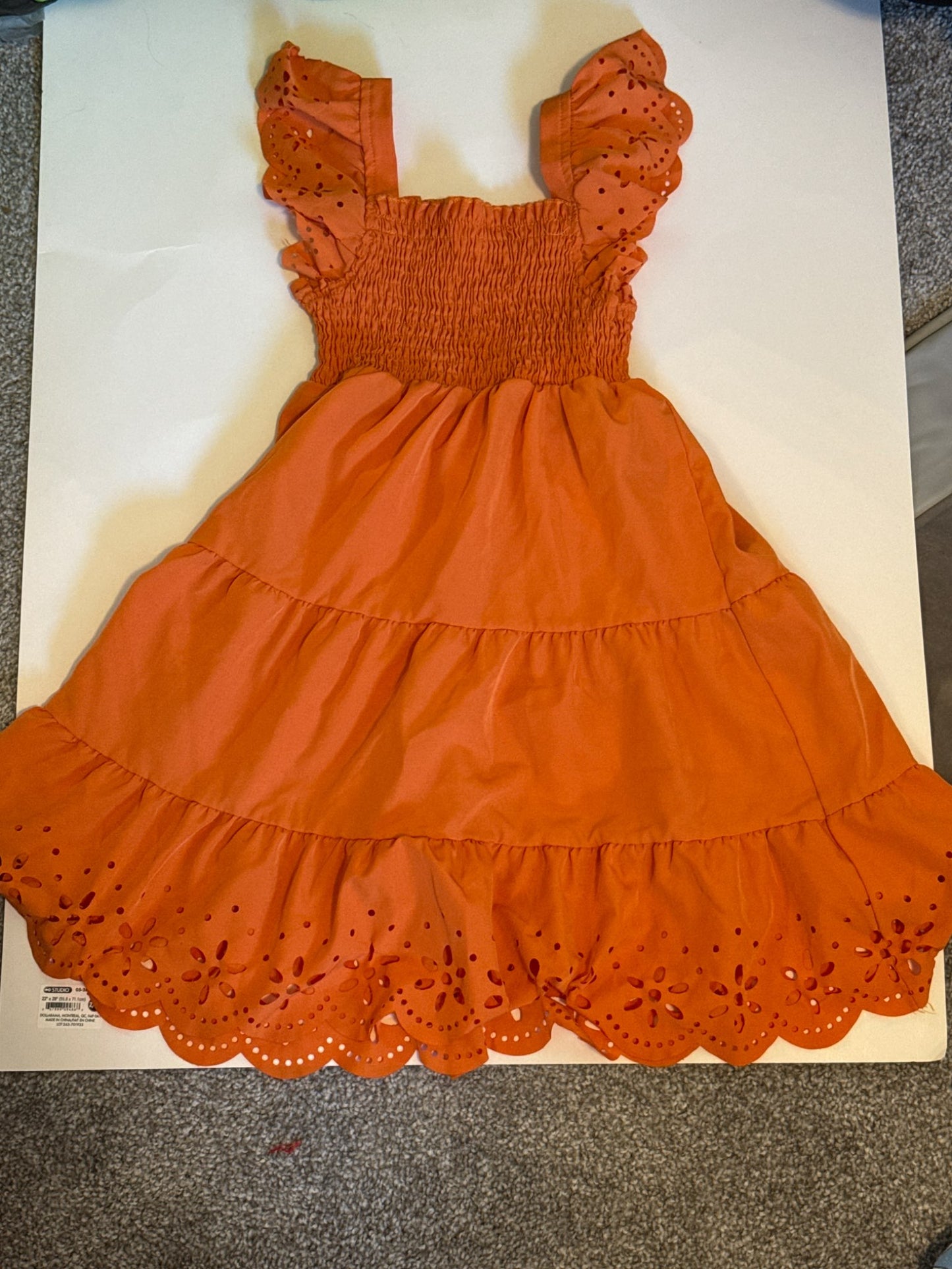 Orange dress 5T, Kids 5/5T
