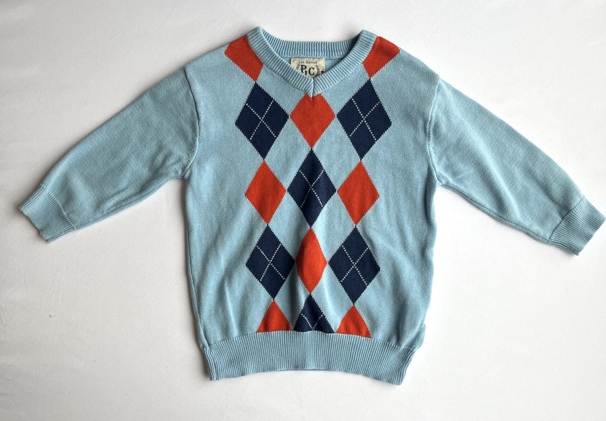 Children’s Place 3T Argyle Sweater, Kids 3T