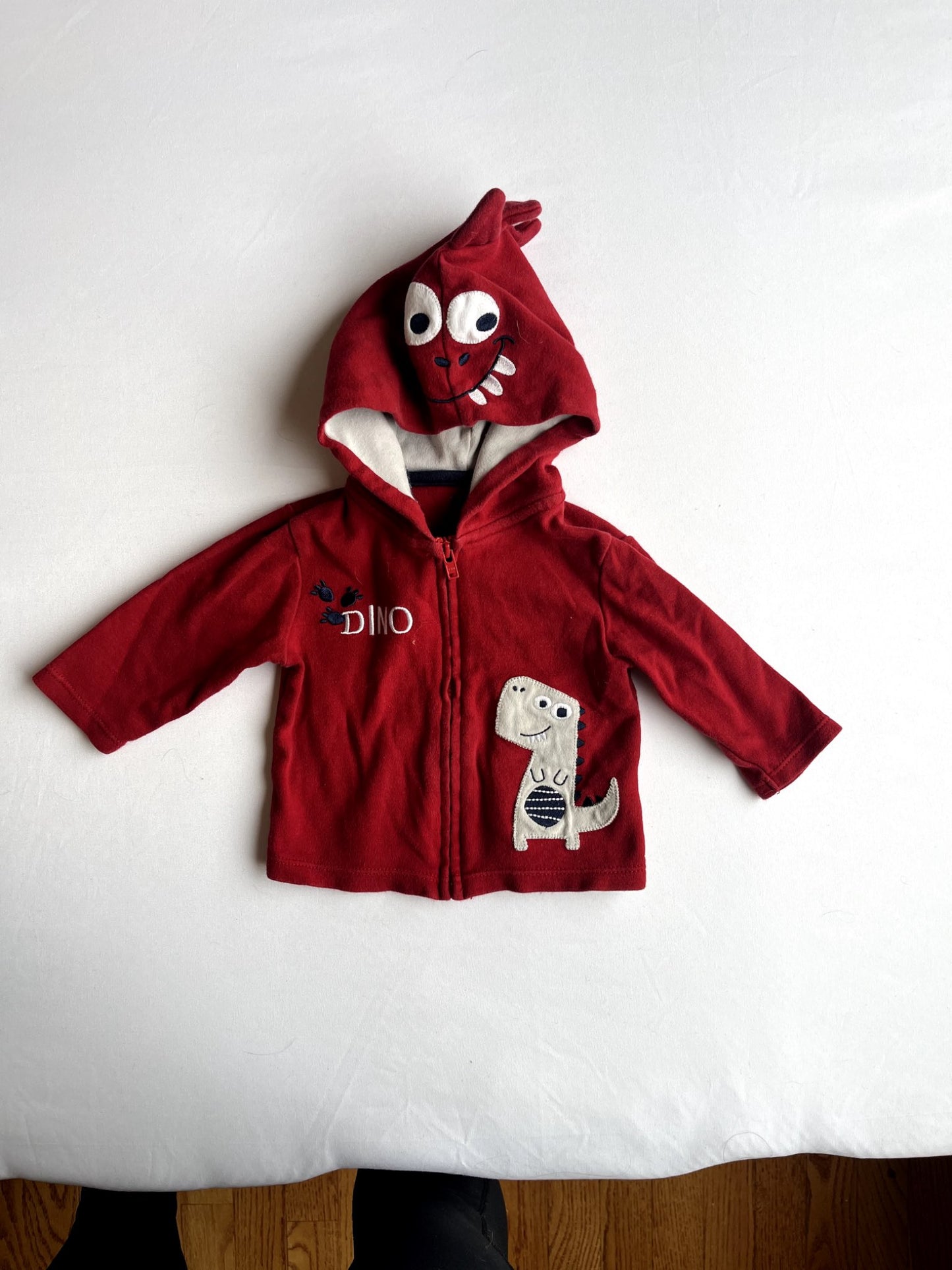 3M Pekoe Dino Hoodie, Kids 3 Month (0-3M)