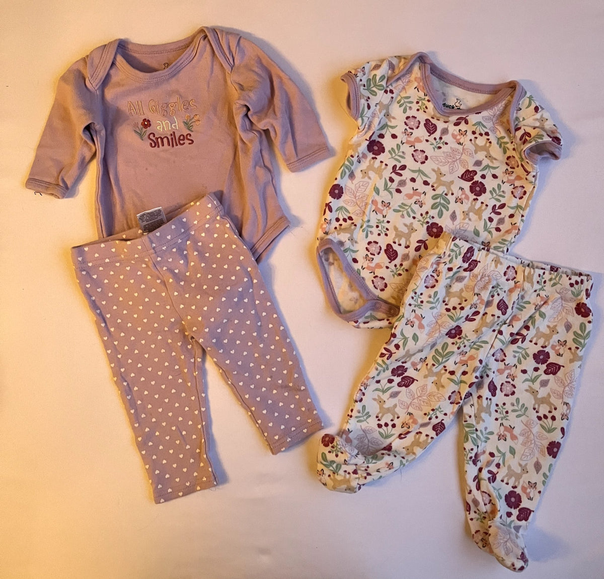 6–9M Girls Outfit Bundle. Duck Duck Goose, Kids 9 Month (6-9M)
