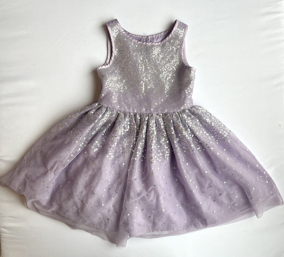 George Girls Sparkly Party Dress. Size 6, Kids 6/6X