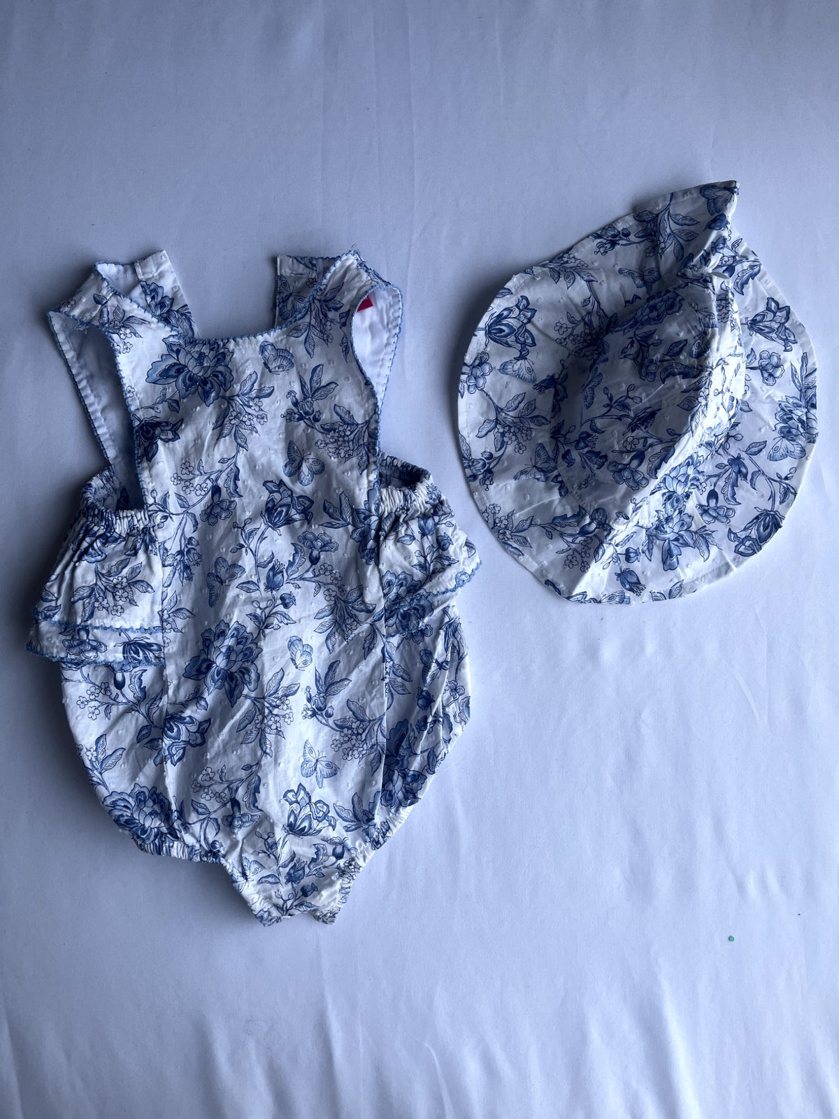 Penelope Mack floral romper & sunhat 18M, Kids 18 Month (12-18M)