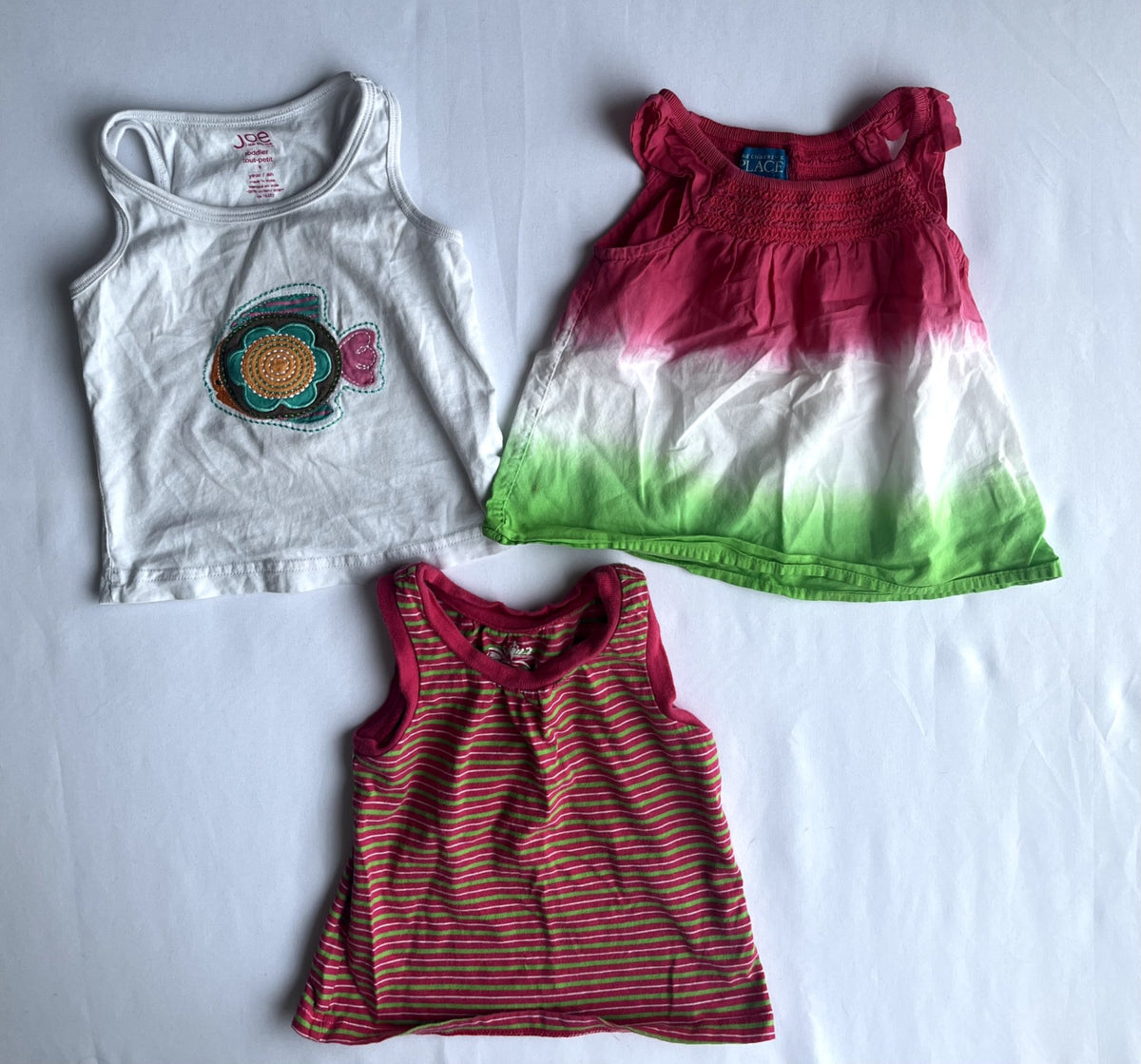Girls Tank Top Bundle 12M – Joe Fresh & Children’s Place, Kids 12 Month (9-12M)