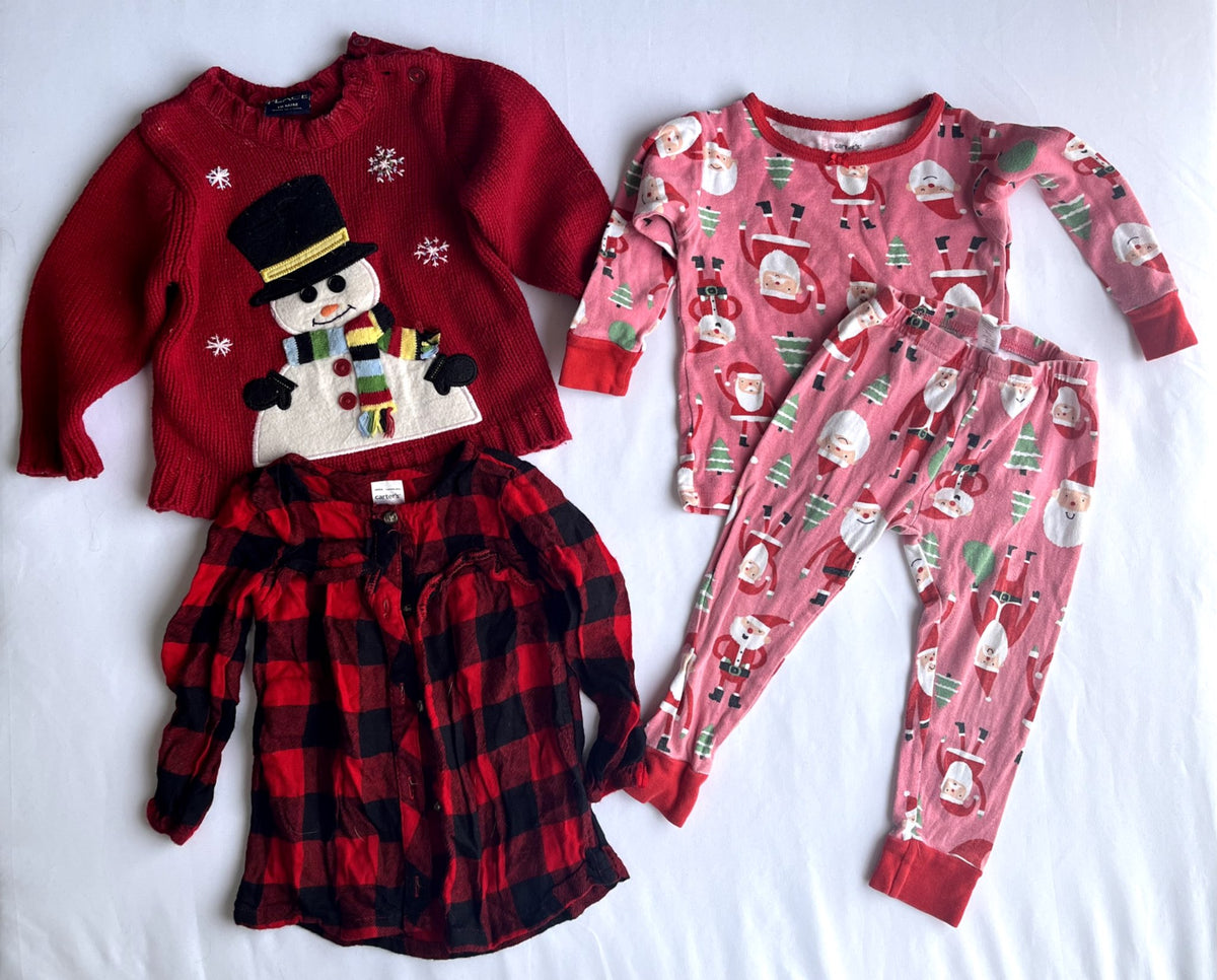 Girls Christmas Bundle 18M – Carter’s & Children’s Place, Kids 18 Month (12-18M)