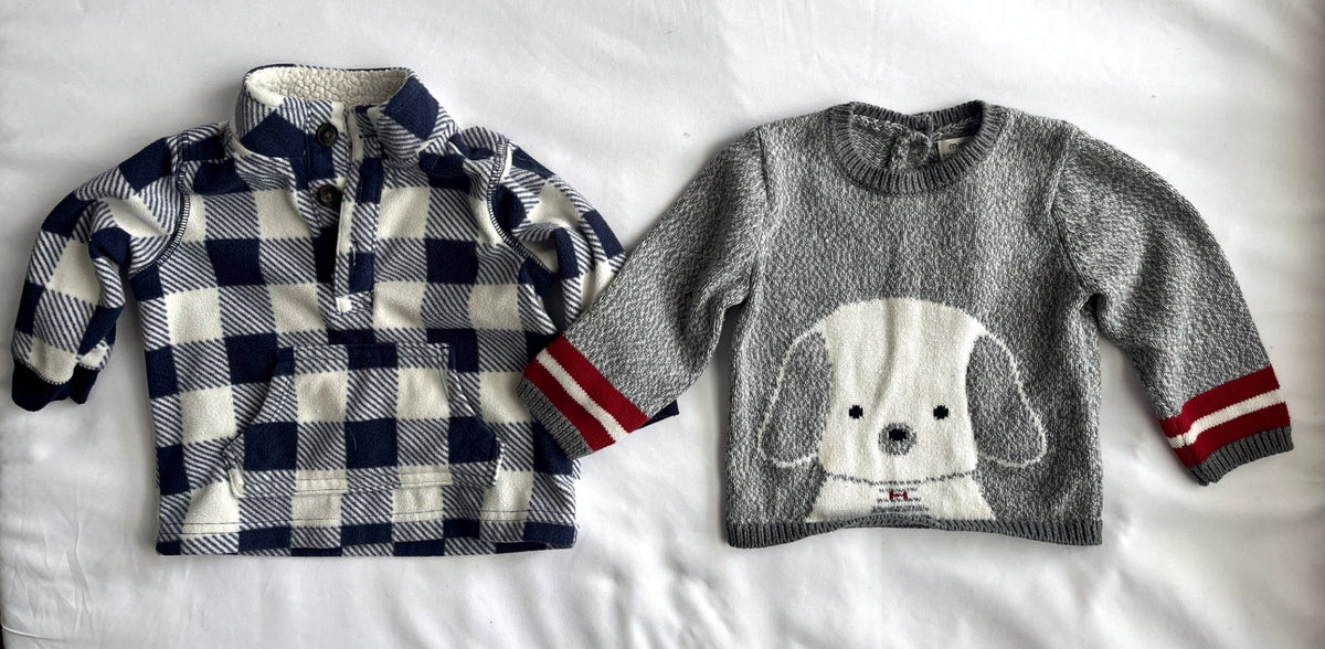 Baby Boy Sweaters – 6–9 Months (Mayoral + Carter's), Kids 6 Month (3-6M)