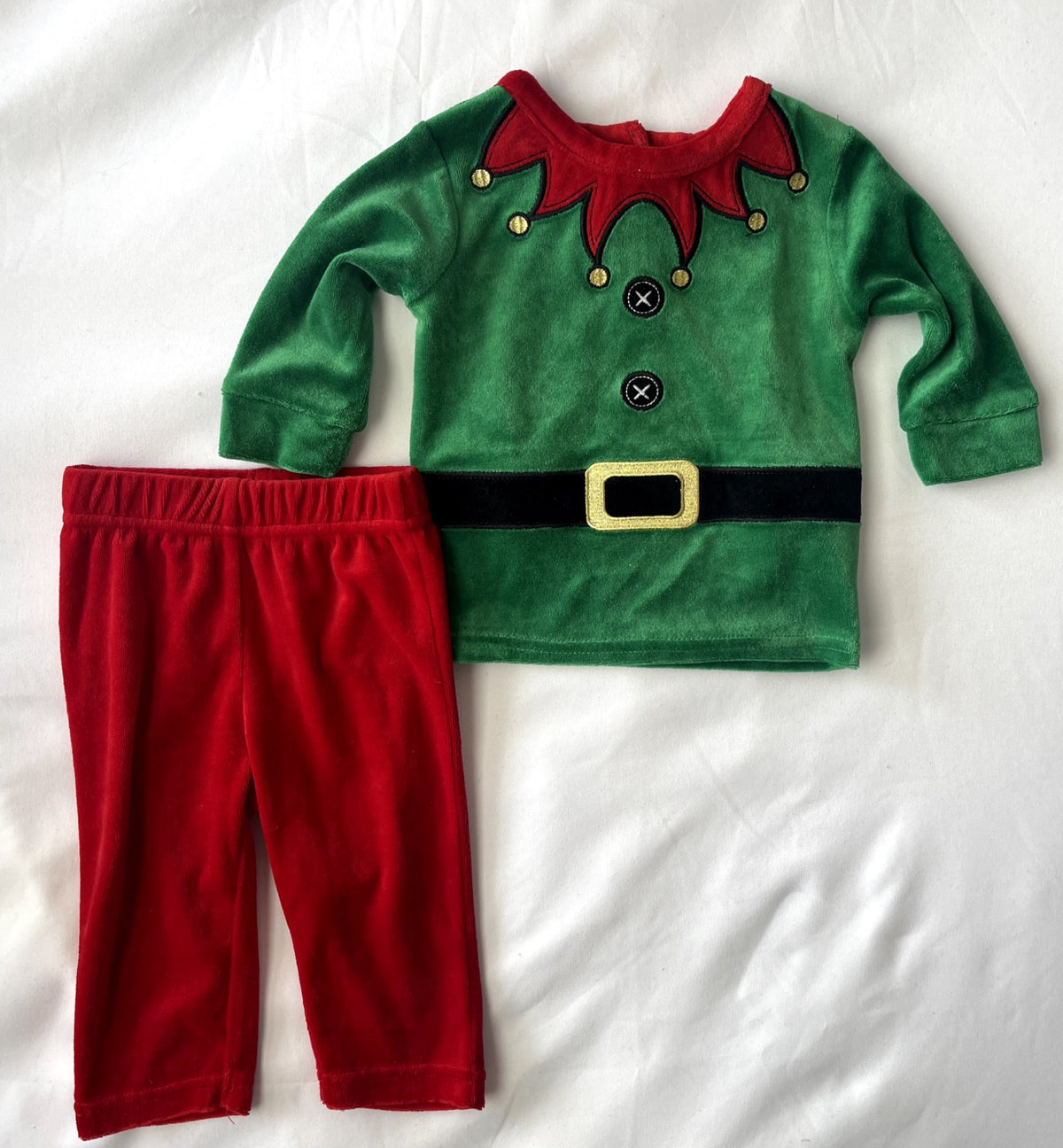 George Baby Elf Christmas Outfit (3–6 Months), Kids 6 Month (3-6M)