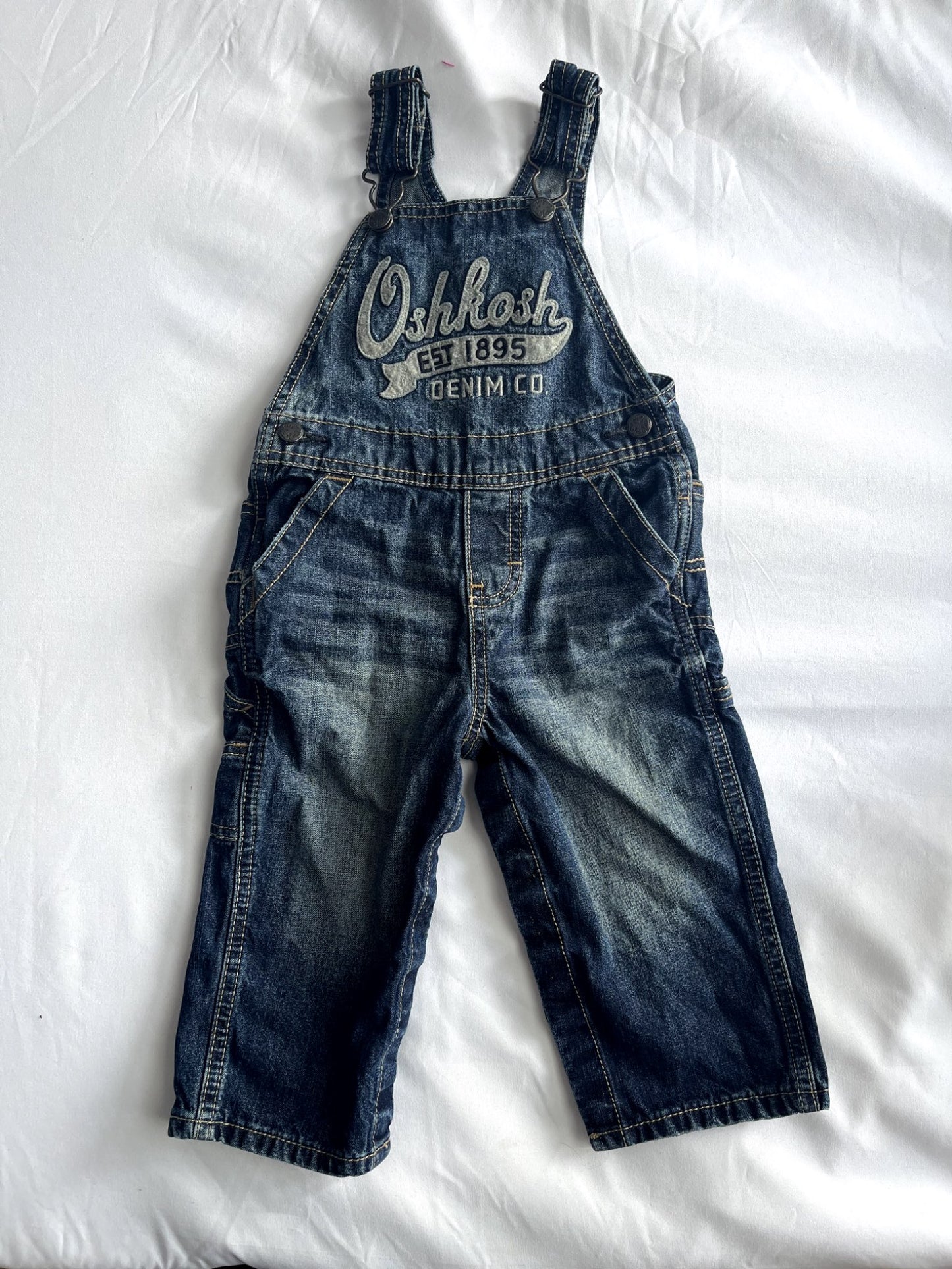 OshKosh Denim Overalls – 18 Months, Kids 18 Month (12-18M)