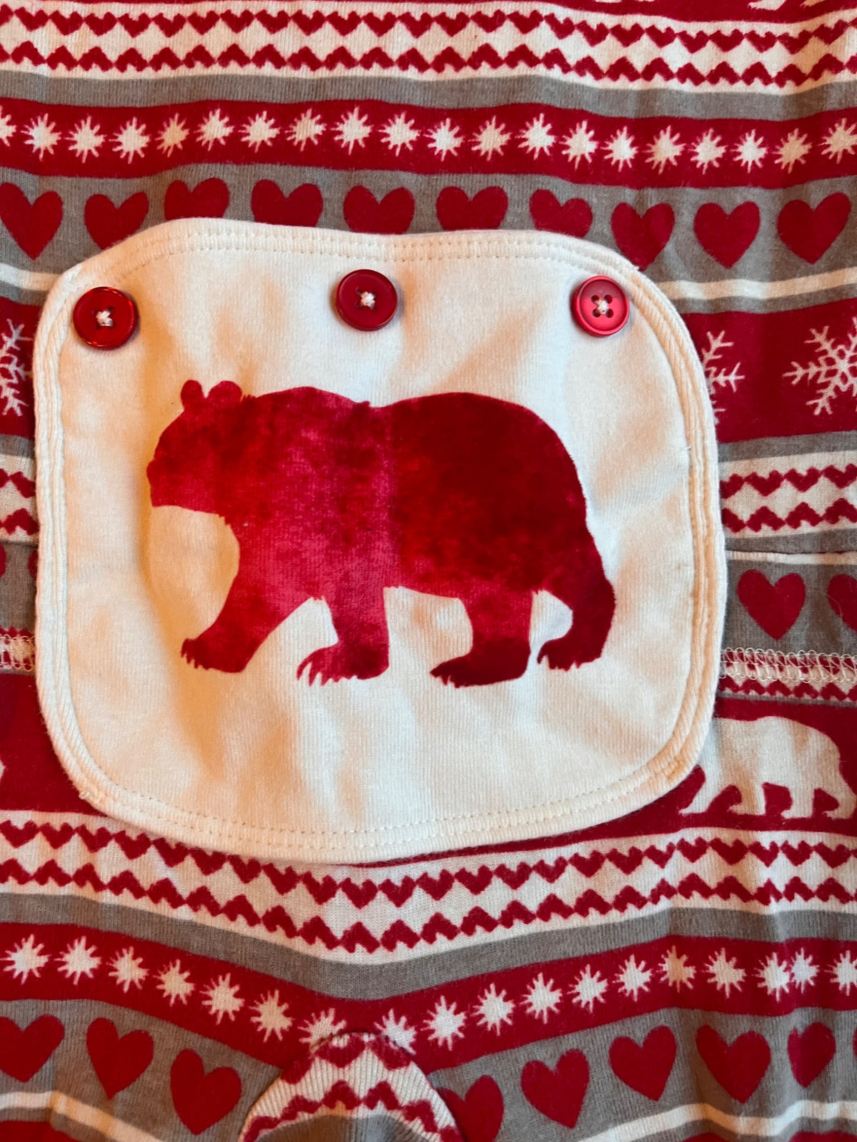 Little Blue House Bear Print Sleeper – 12–18 Months, Kids 18 Month (12-18M)