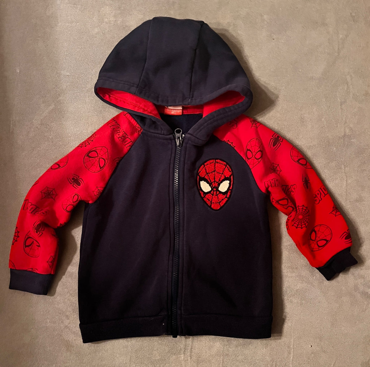 Marvel Spiderman Hoodie. Size 3, Kids 3T