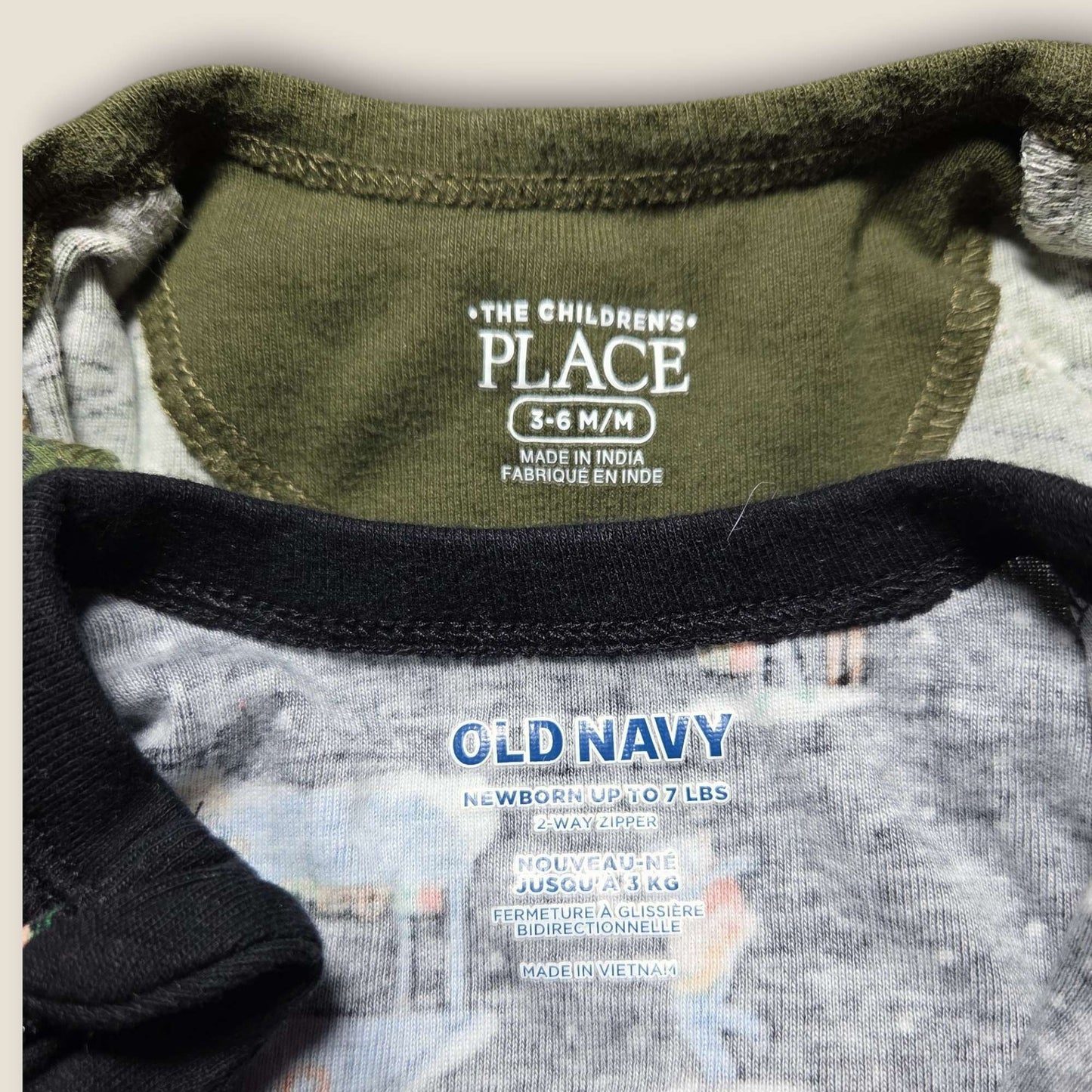 2 sleepers boys Old Navy & TCP NB & 3-6m, Kids 3 Month (0-3M)