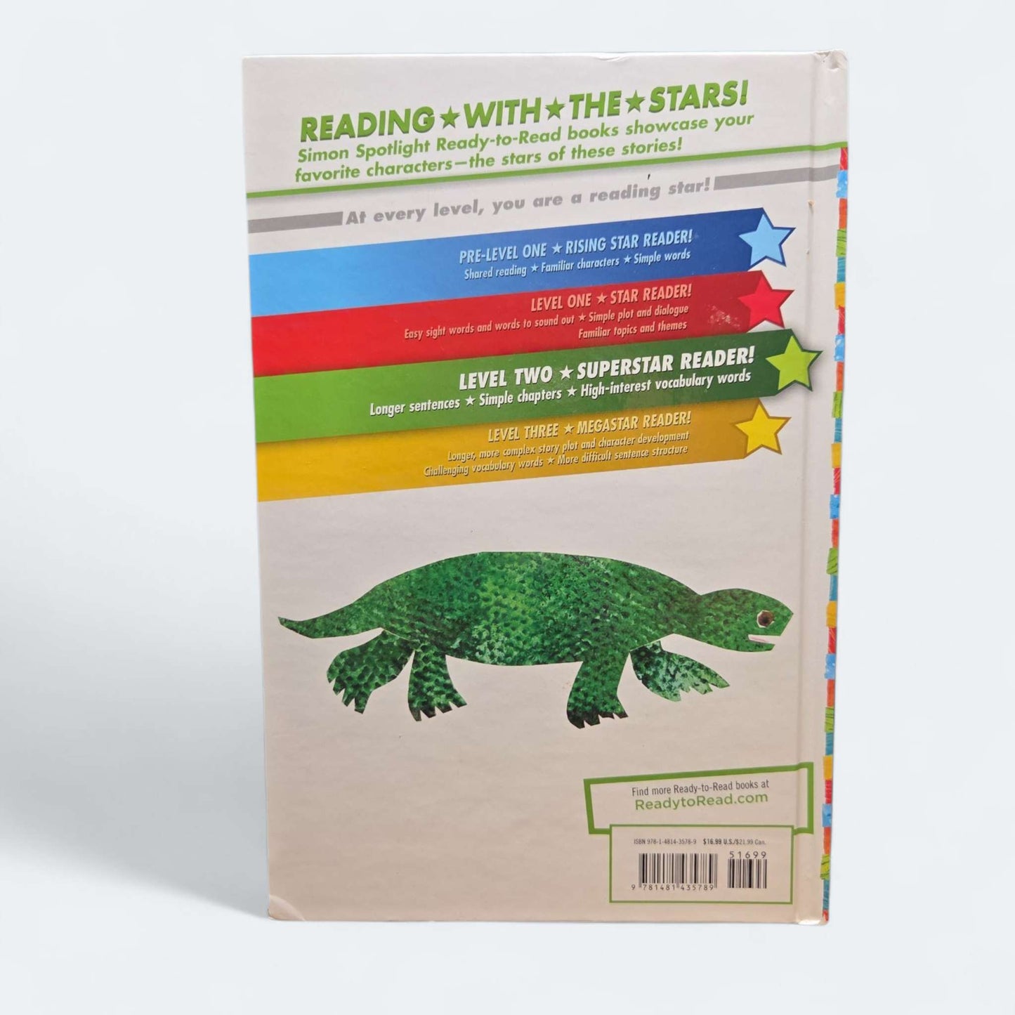 Eric Carle The Foolish Tortoise hard cover