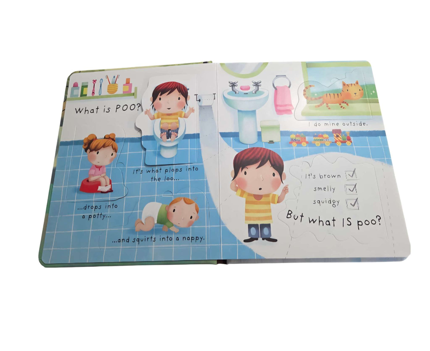 Usbourne What is Poop hard cover book