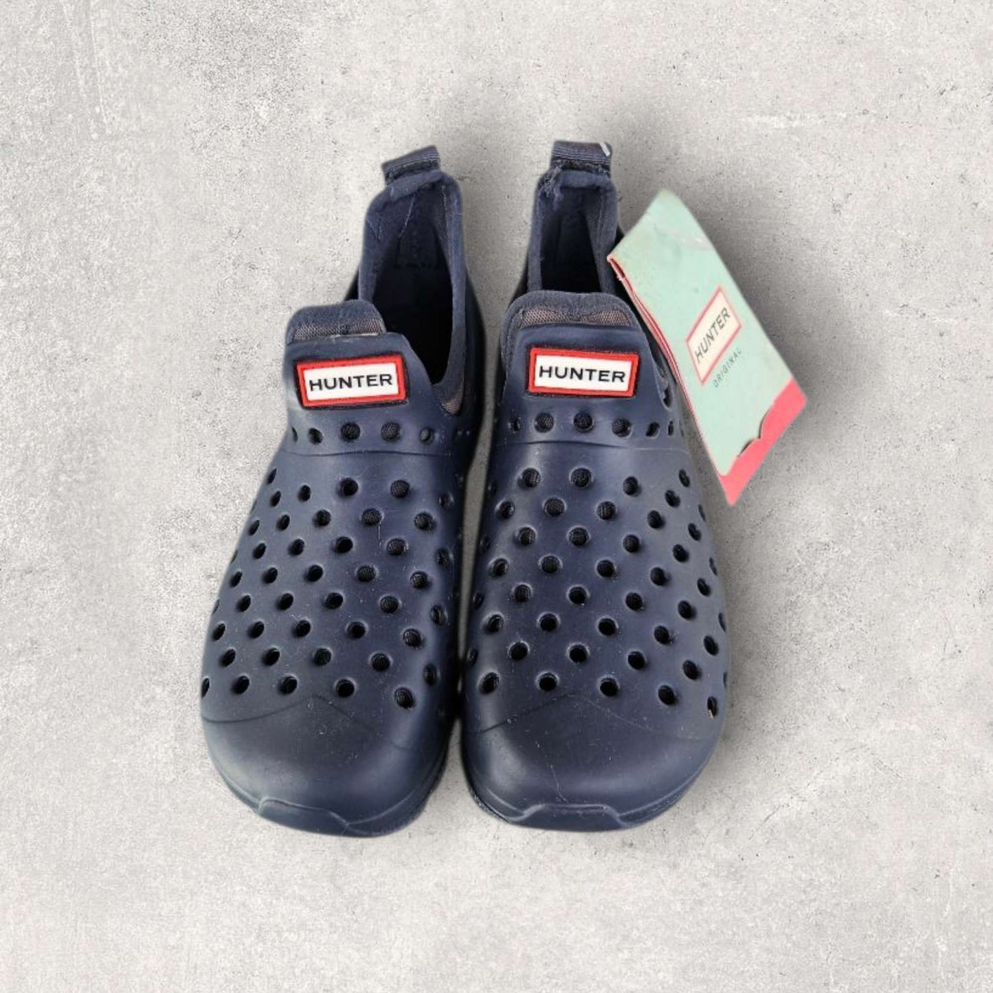 Hunter 11US/12UK navy water shoes nwt