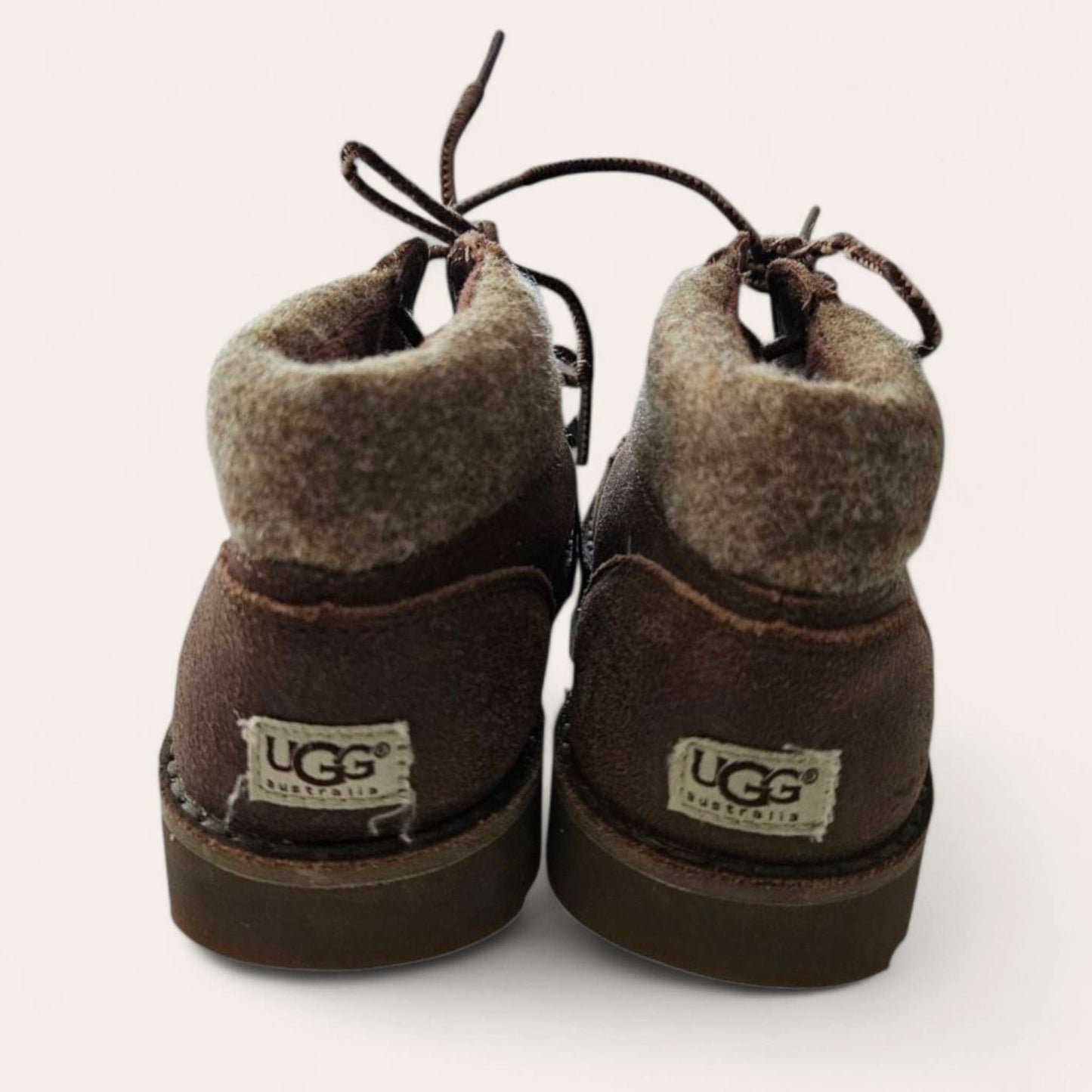 Ugg sz 1 brown orin wool casual boot, Shoes 1 (Kids:4-8yr)