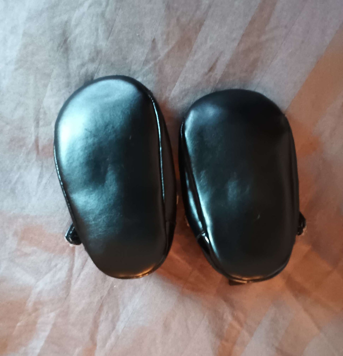 Black Bow Dress Shoes, Shoes 0 (Baby: 0-12 mth)