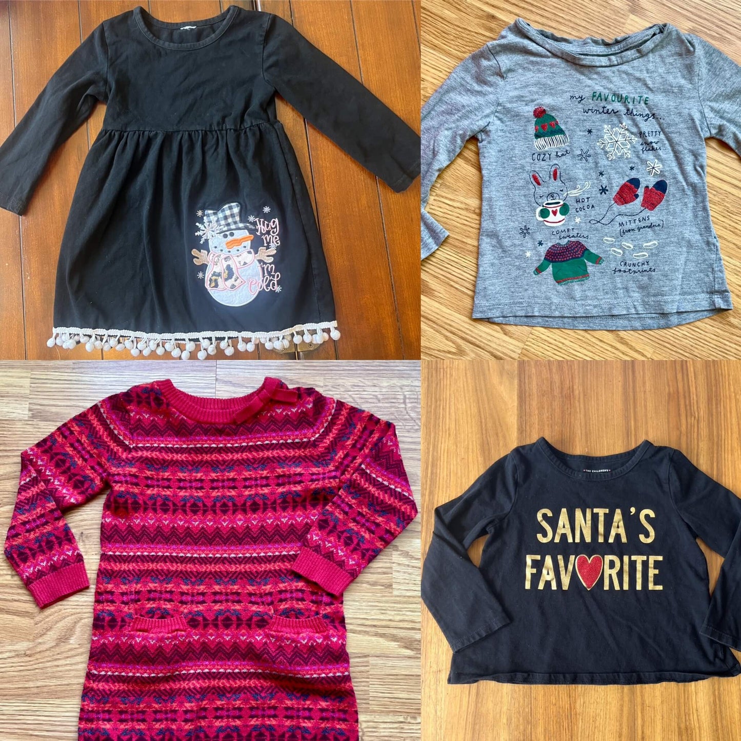 3T Girls Christmas Bundle, Kids 3T