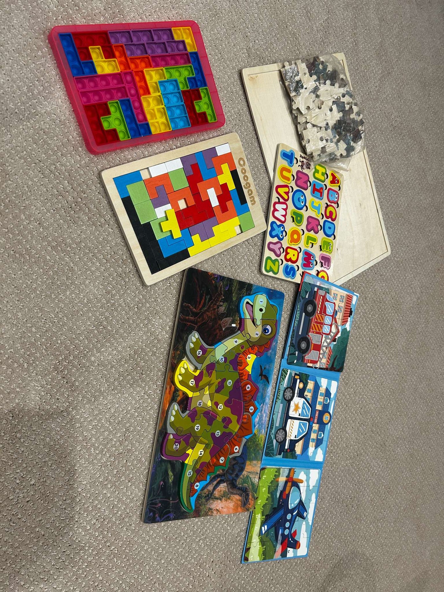 Puzzle Bundle (6) - beginner for toddlers+